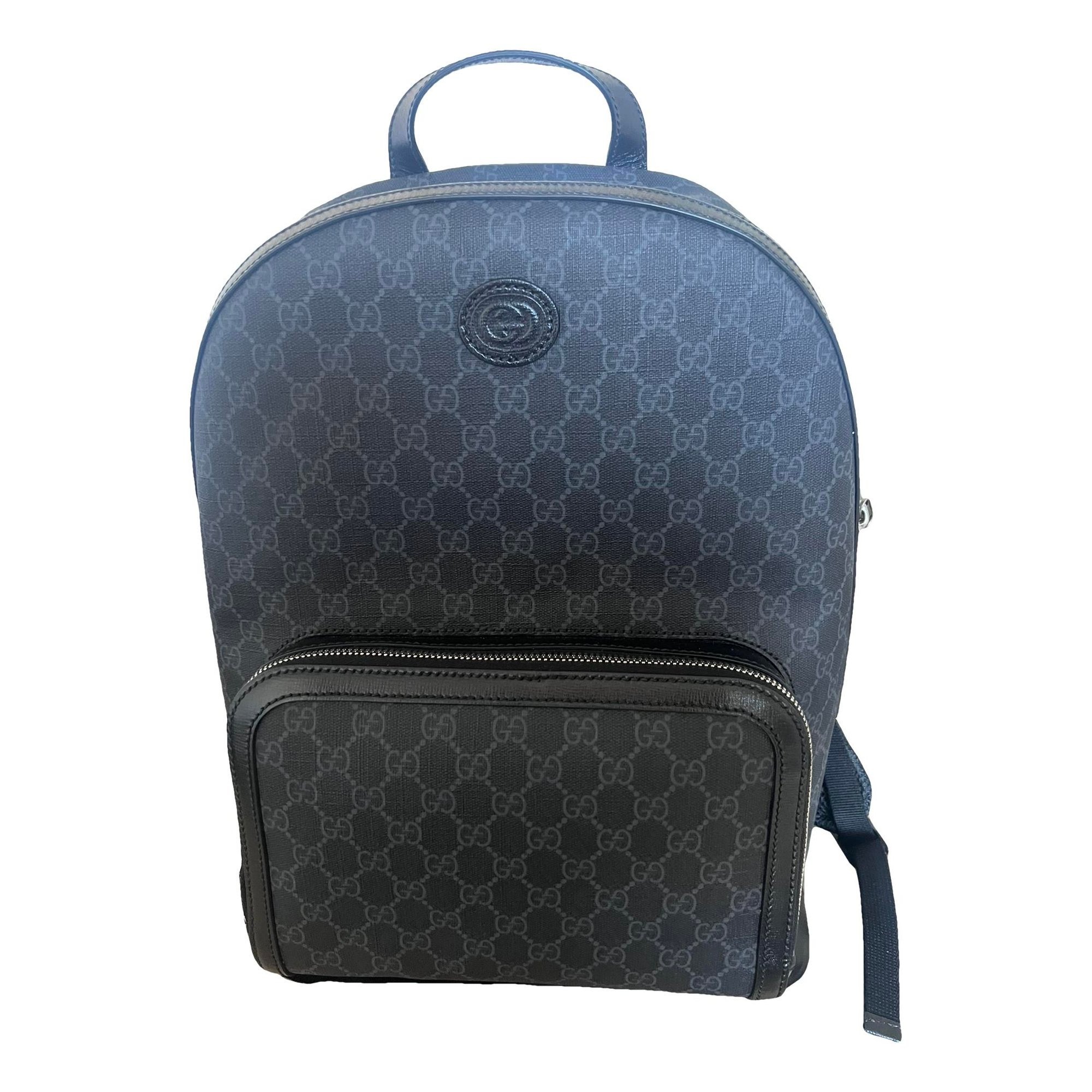 Leather backpack