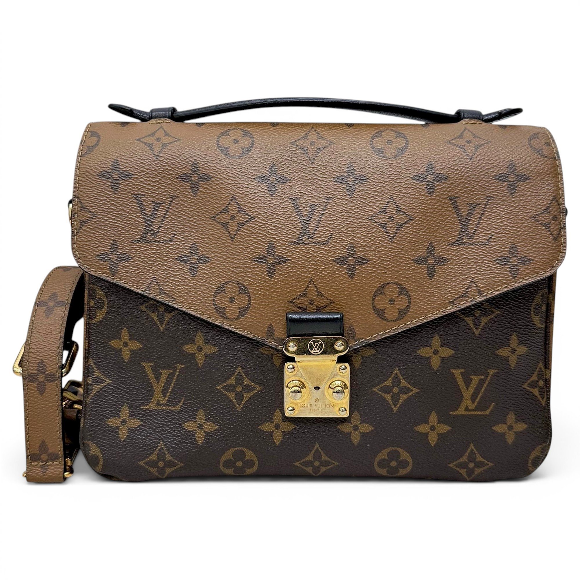 Metis leather handbag