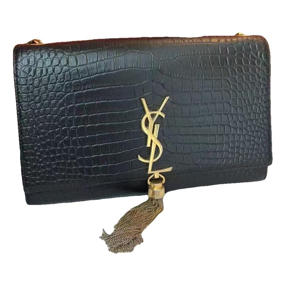 Pompom Kate leather crossbody bag