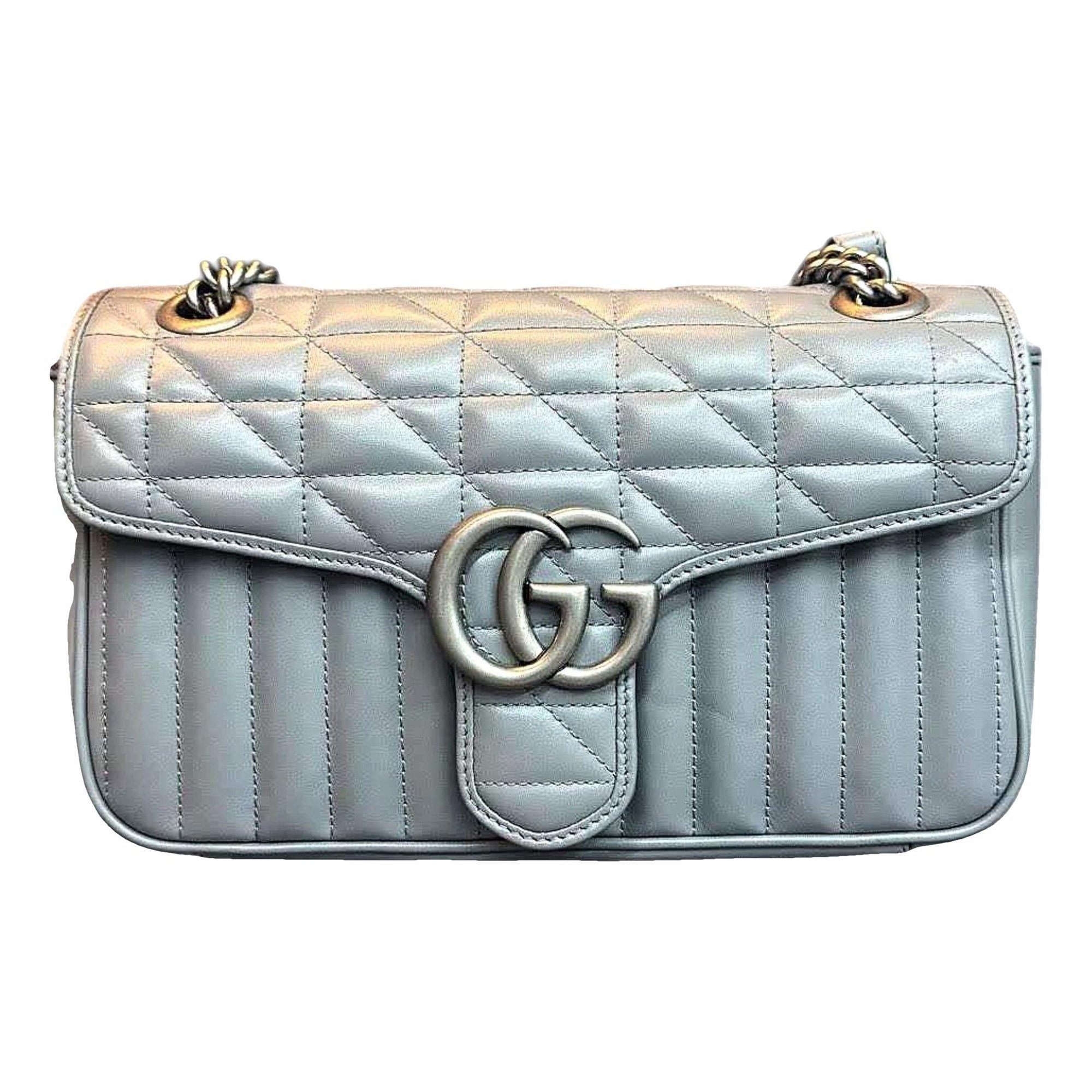 GG Marmont Flap leather handbag