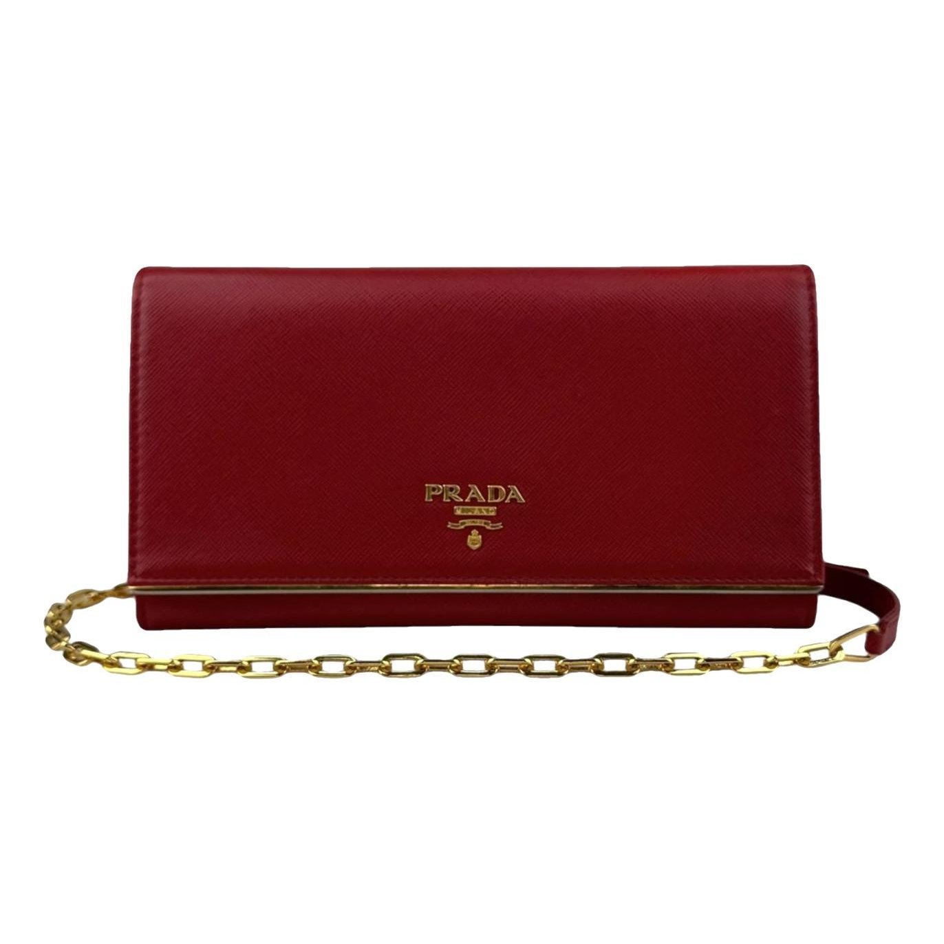 Leather crossbody bag