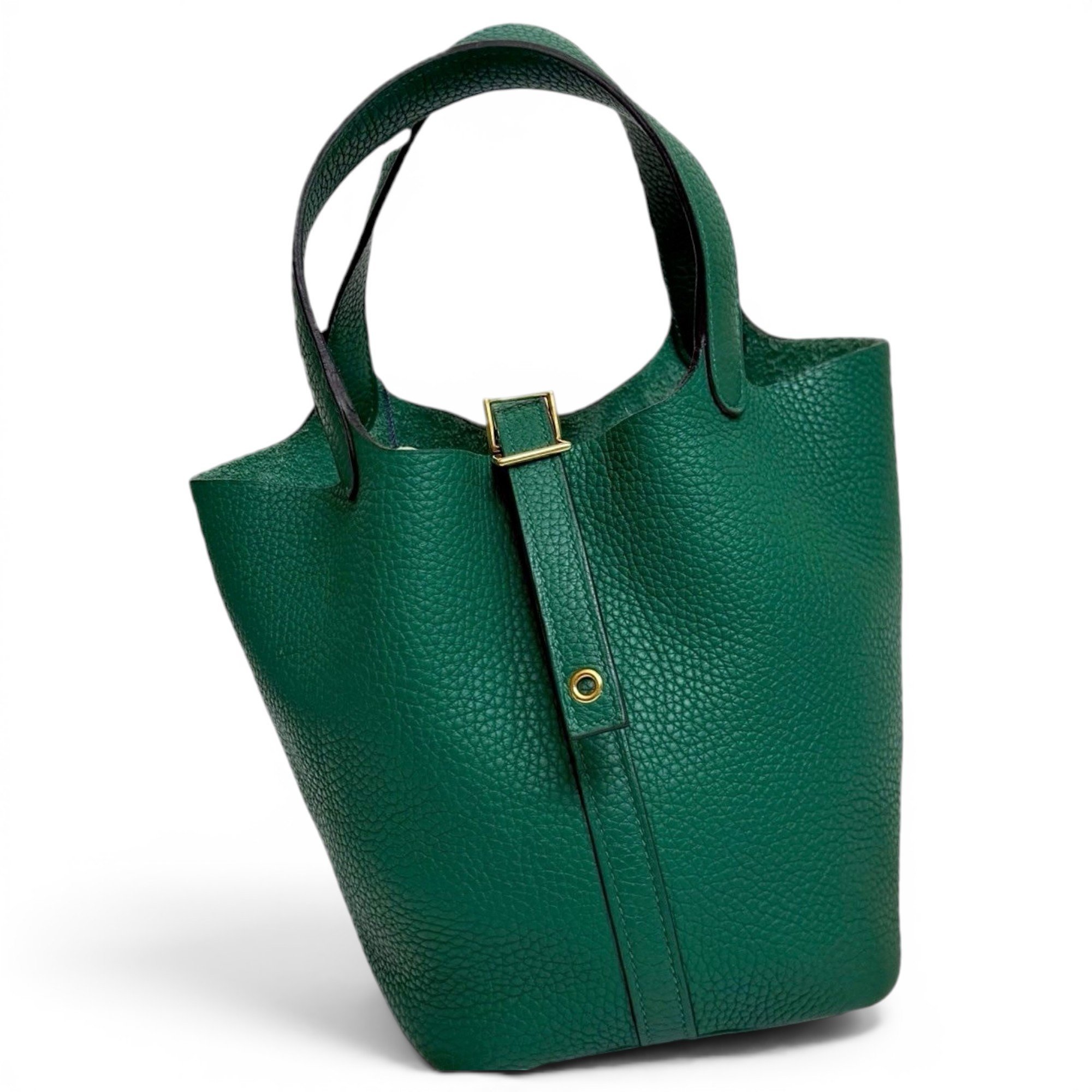 Picotin leather handbag