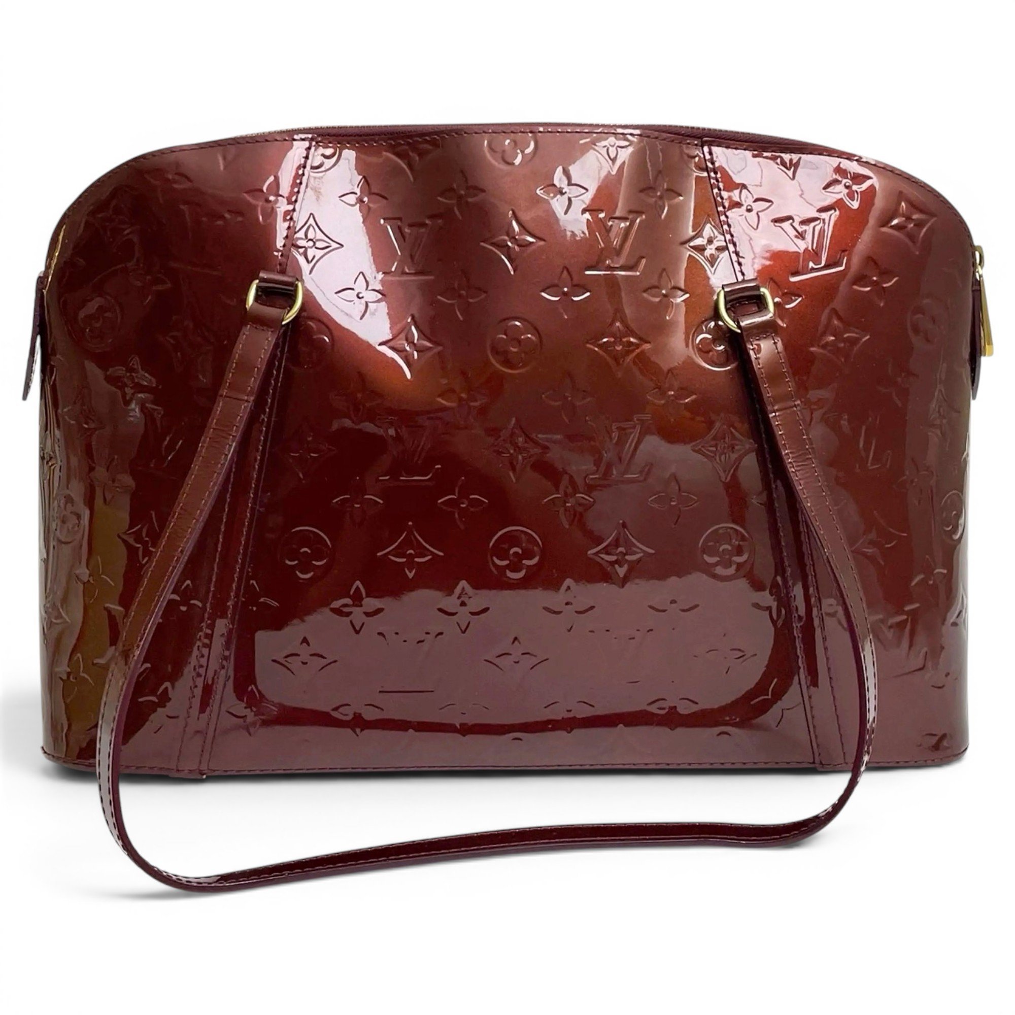 Alma patent leather handbag