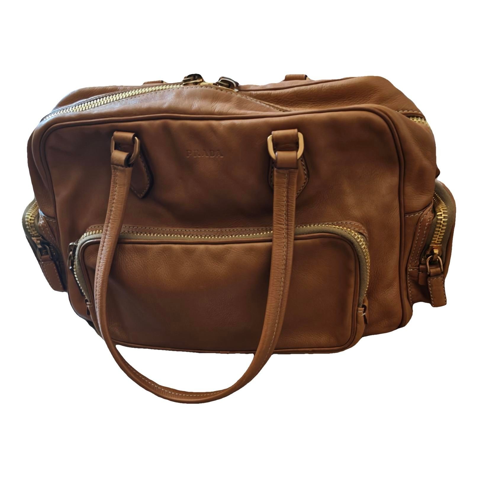 Leather handbag
