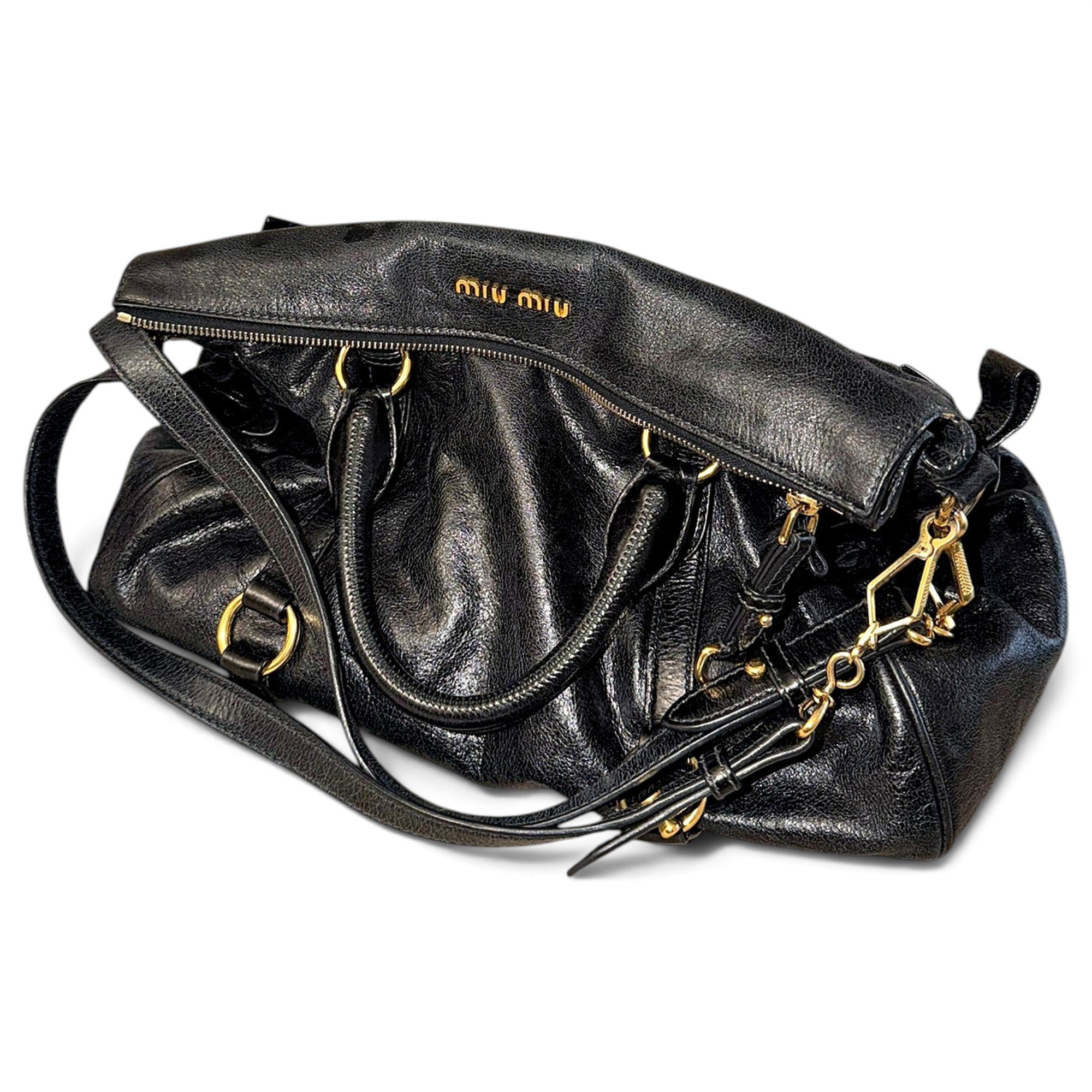 Vitello leather handbag