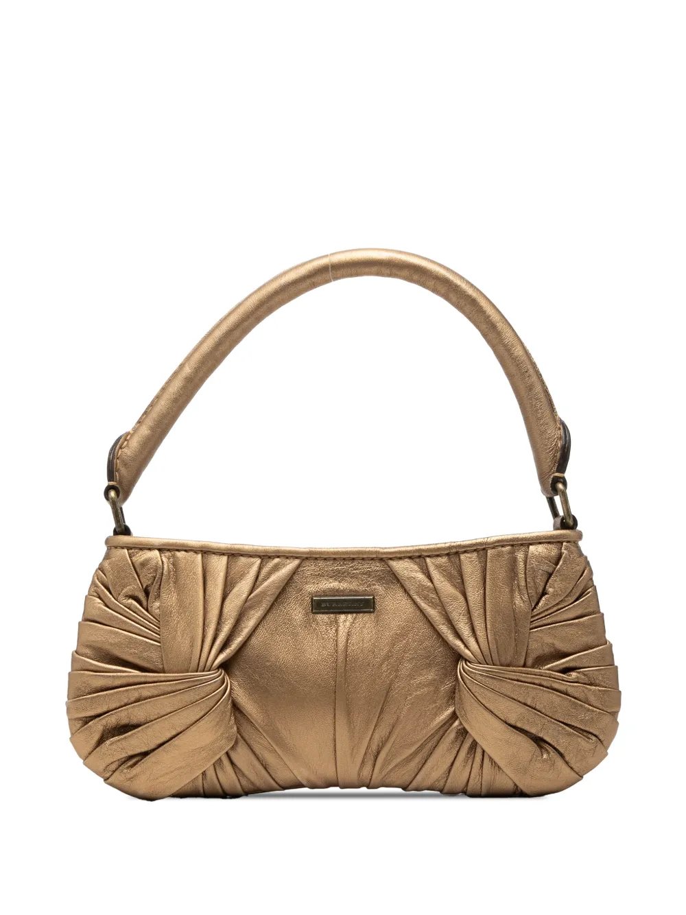 2010-2026 Metallic Leather Sling Knot shoulder bag