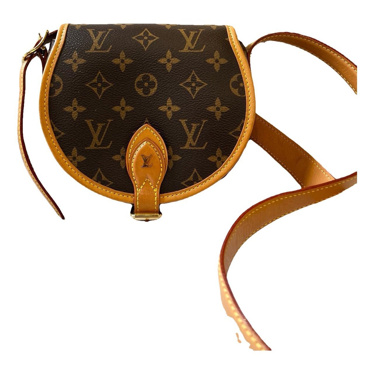 Tambourin leather handbag