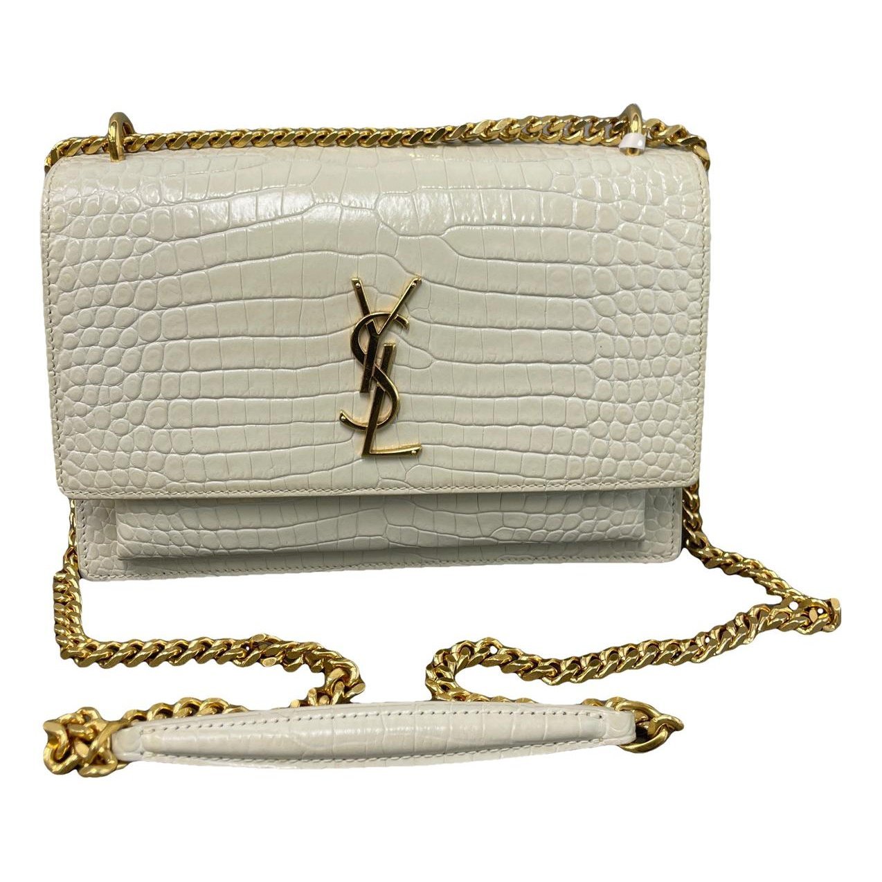 Sunset leather crossbody bag