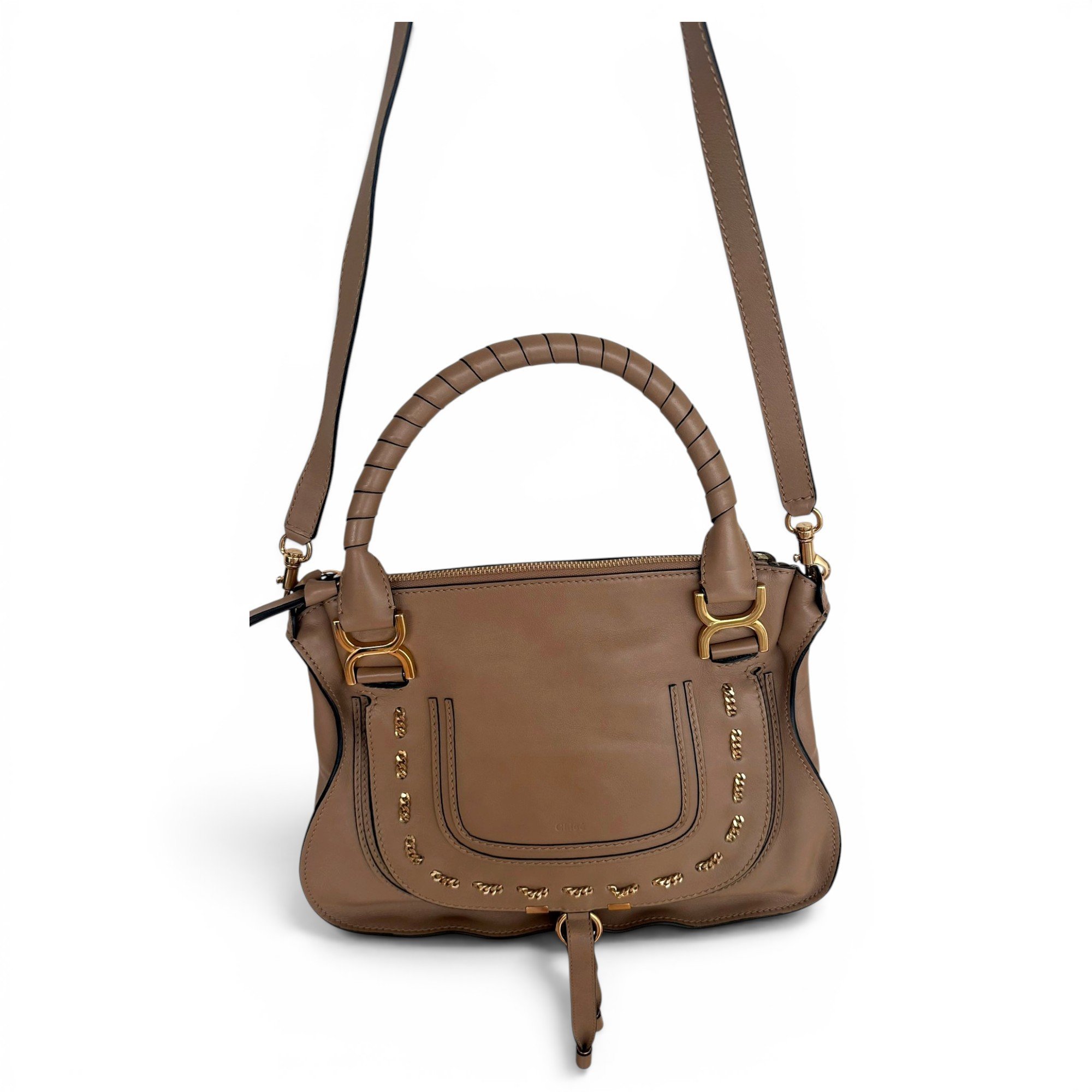 Leather handbag