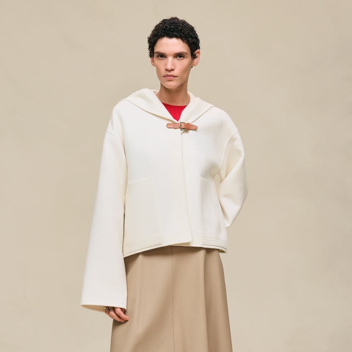Blanc Naturel Hooded Jacket