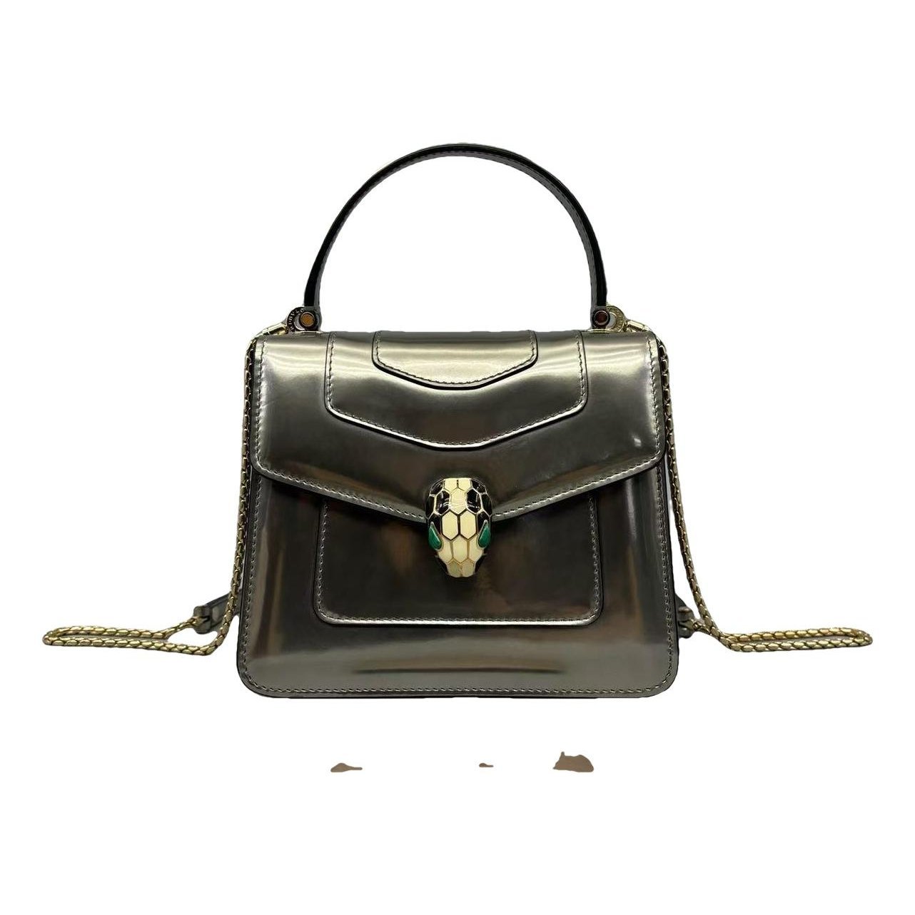 Serpenti leather crossbody bag