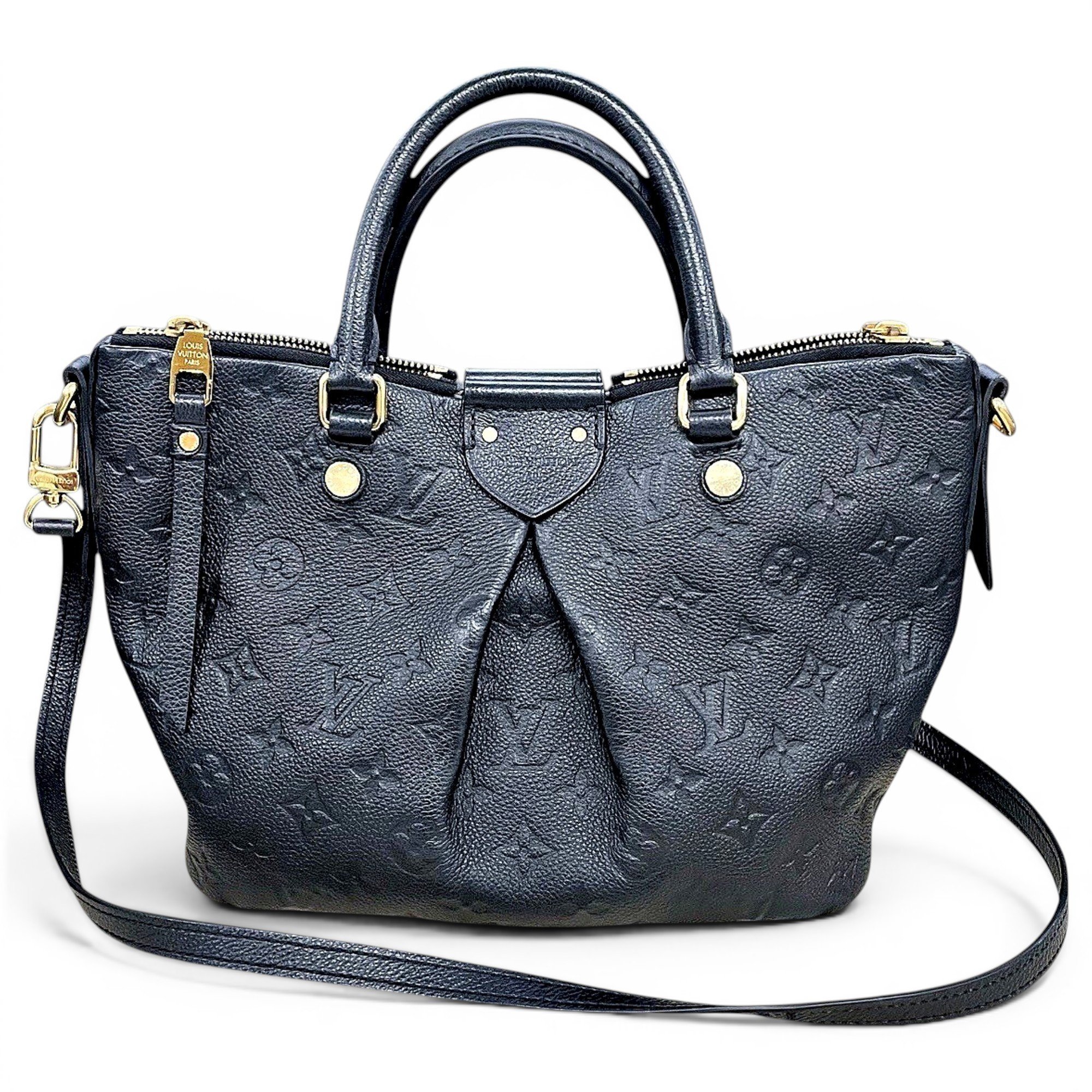 Mazarine leather handbag