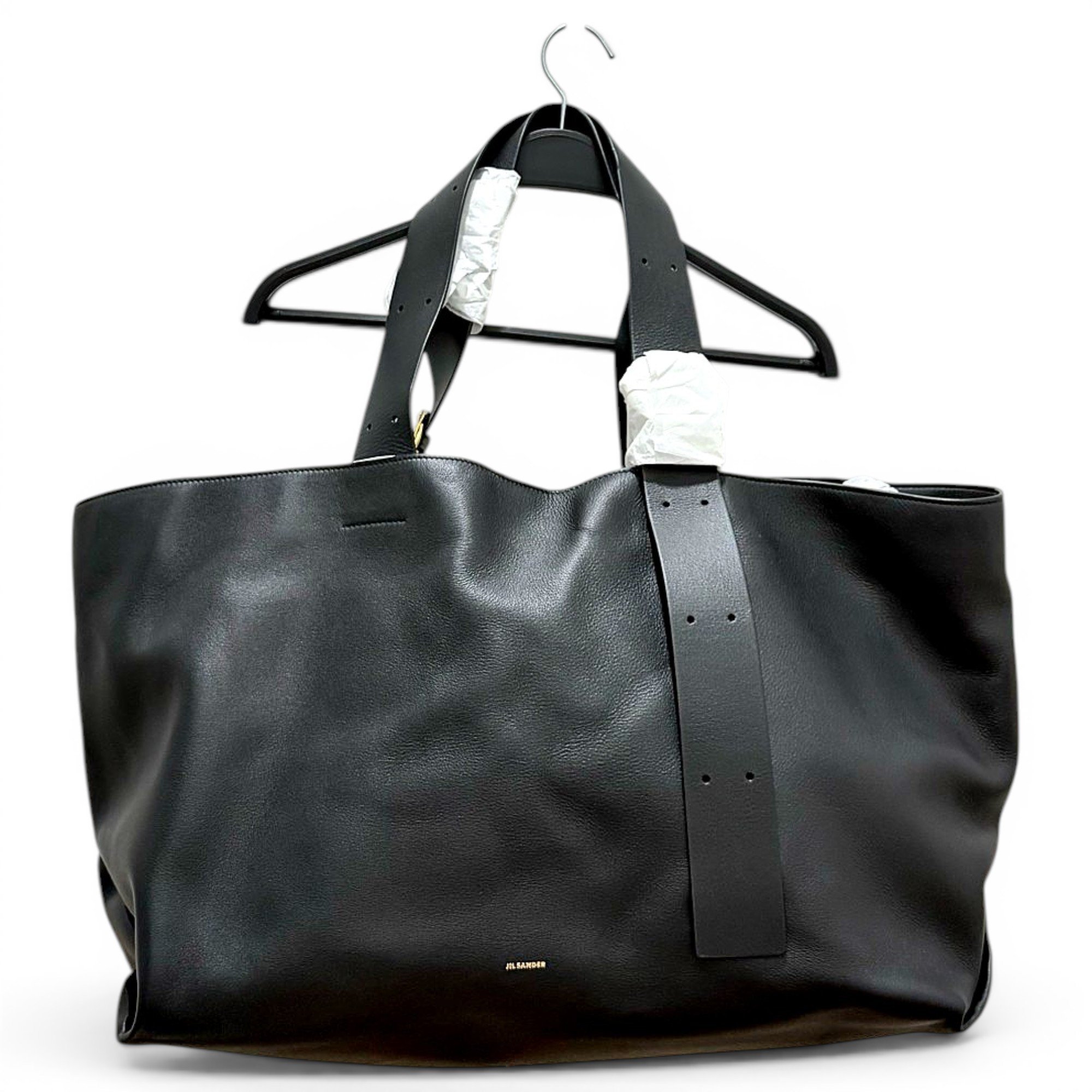Leather tote