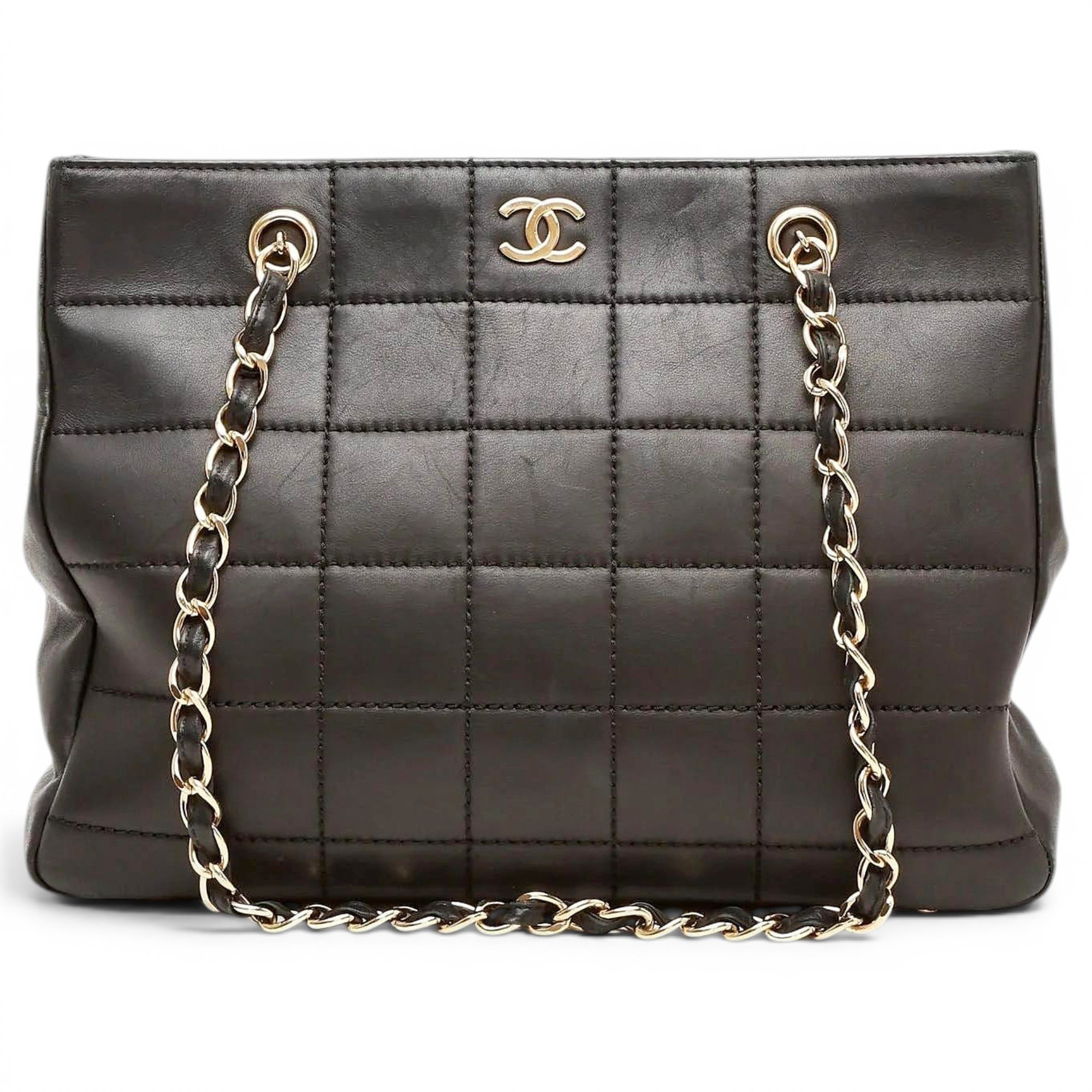 Leather tote