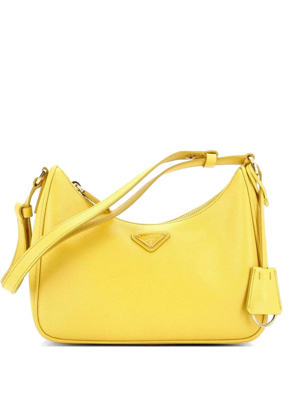 Re-Edition Hobo Saffiano Leather Mini shoulder bag