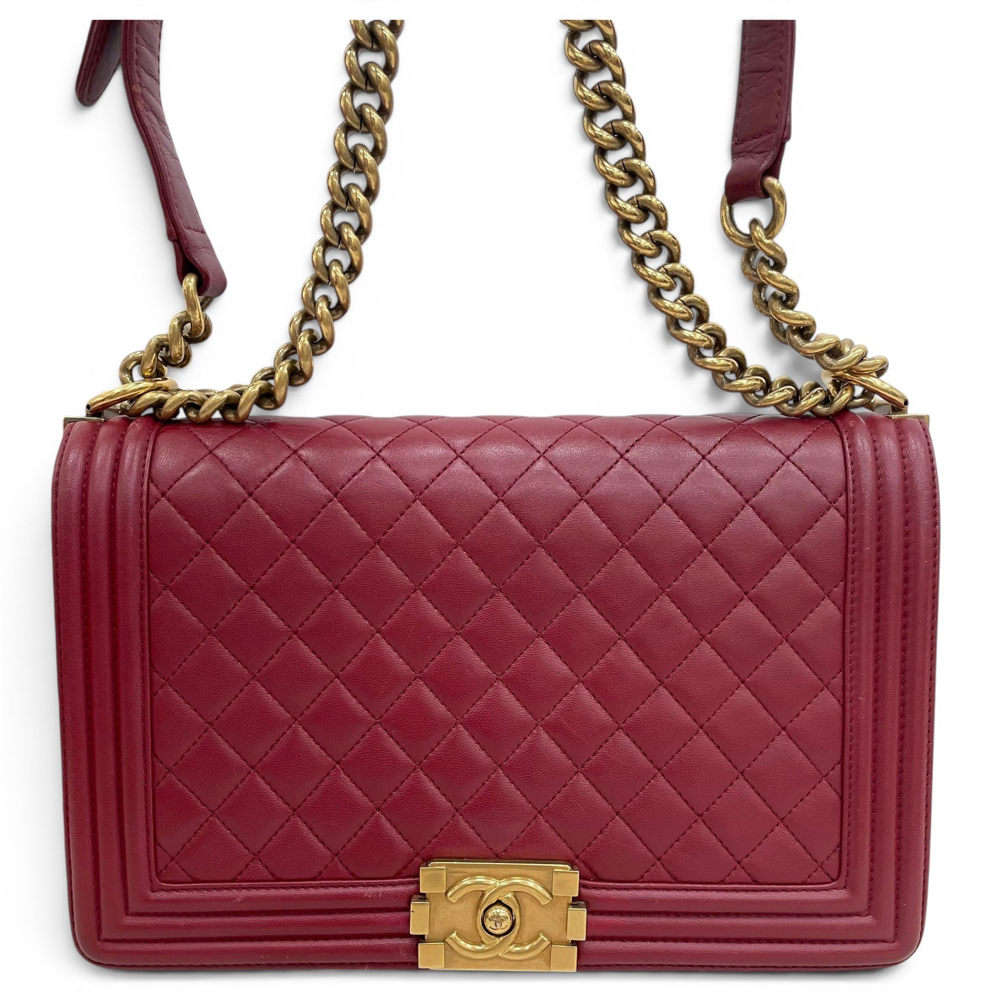 Boy leather handbag