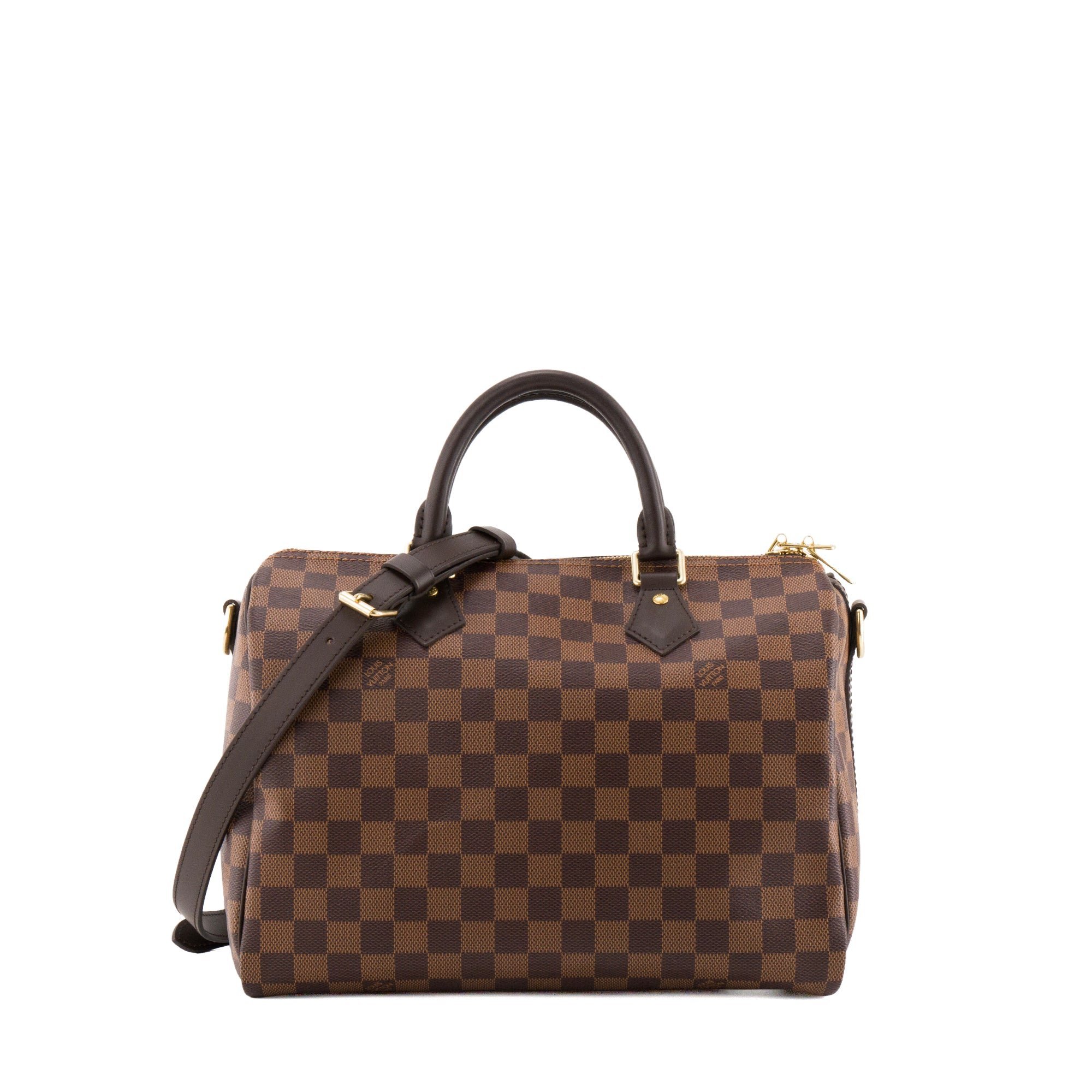Speedy Bandoulière leather bag
