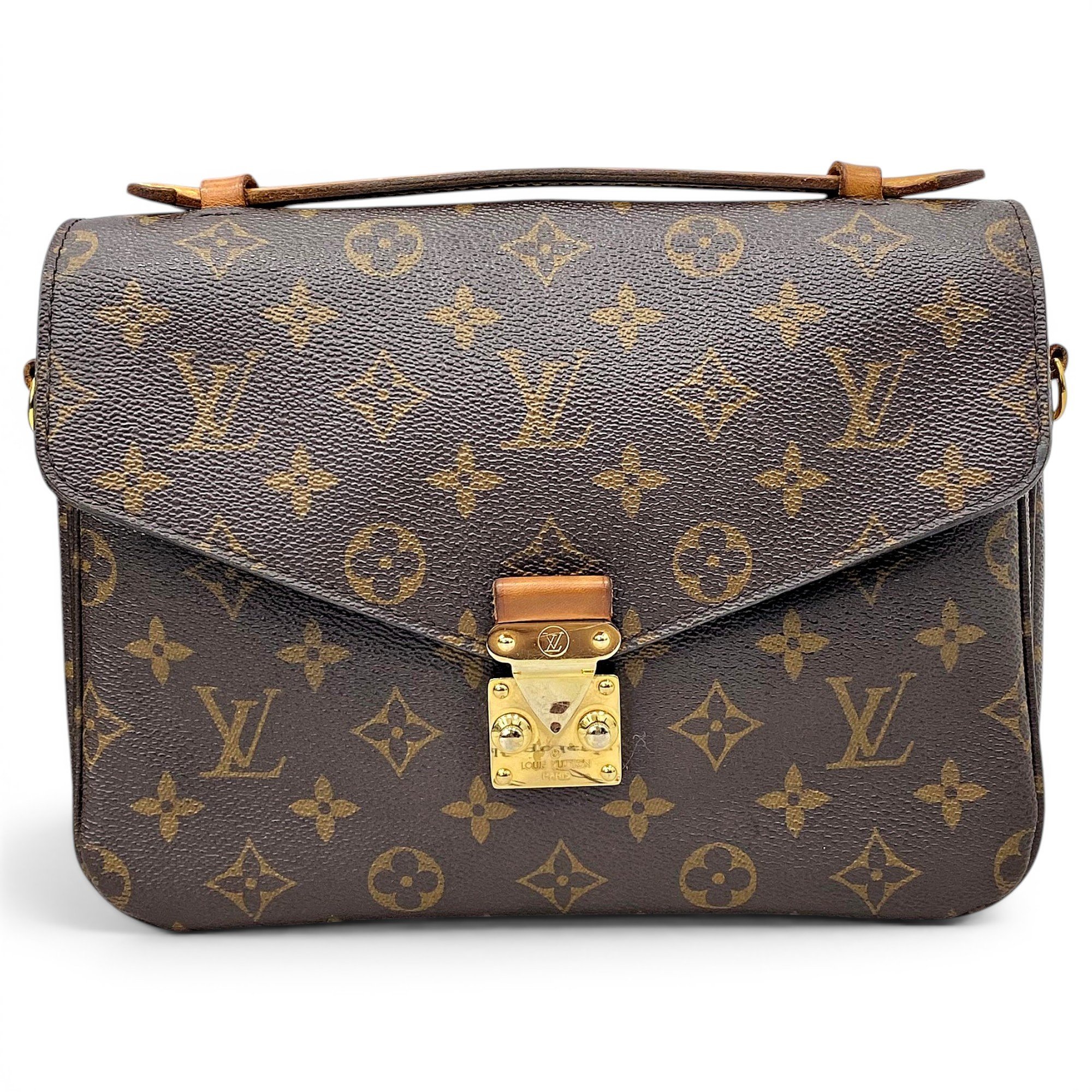 Metis leather handbag