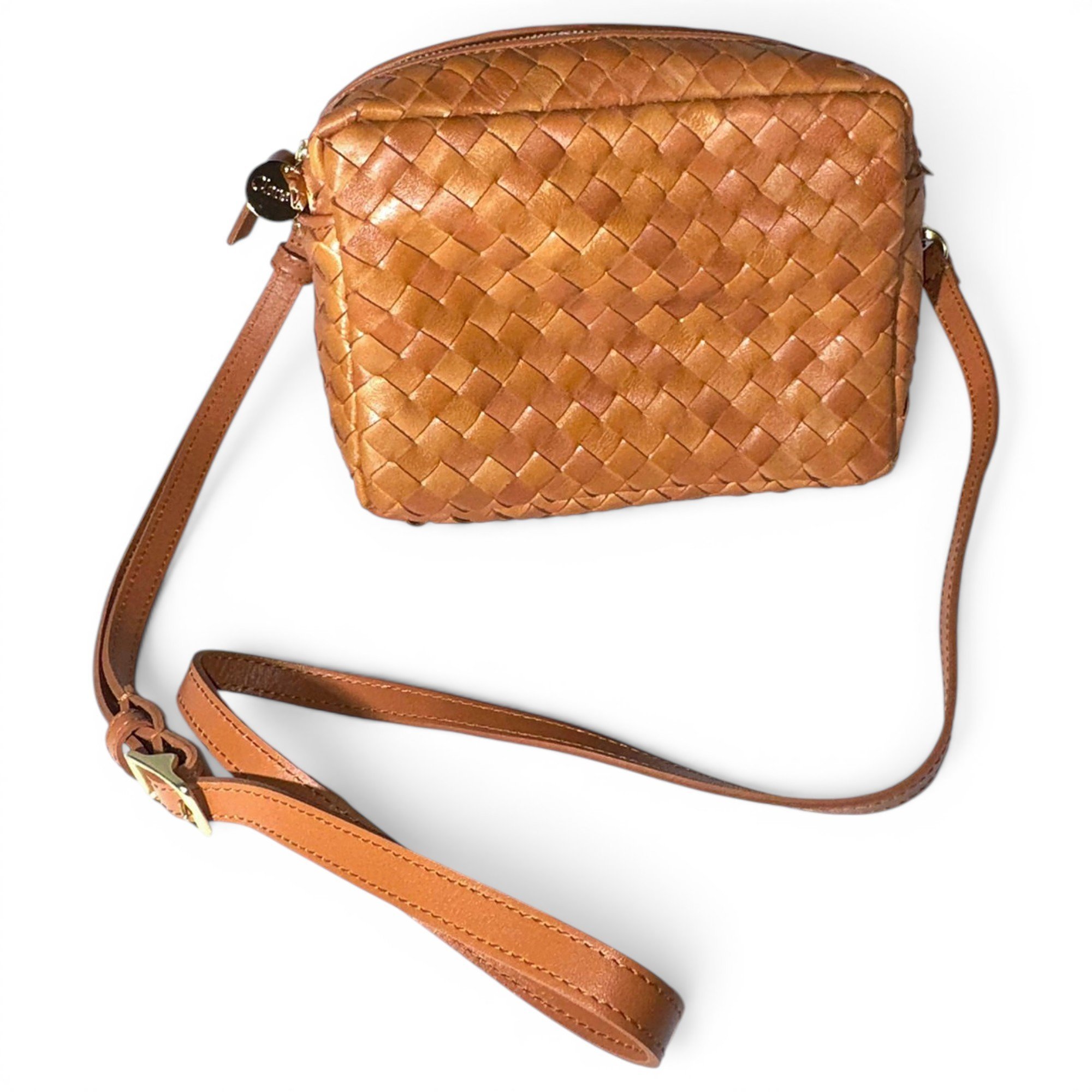 Leather crossbody bag