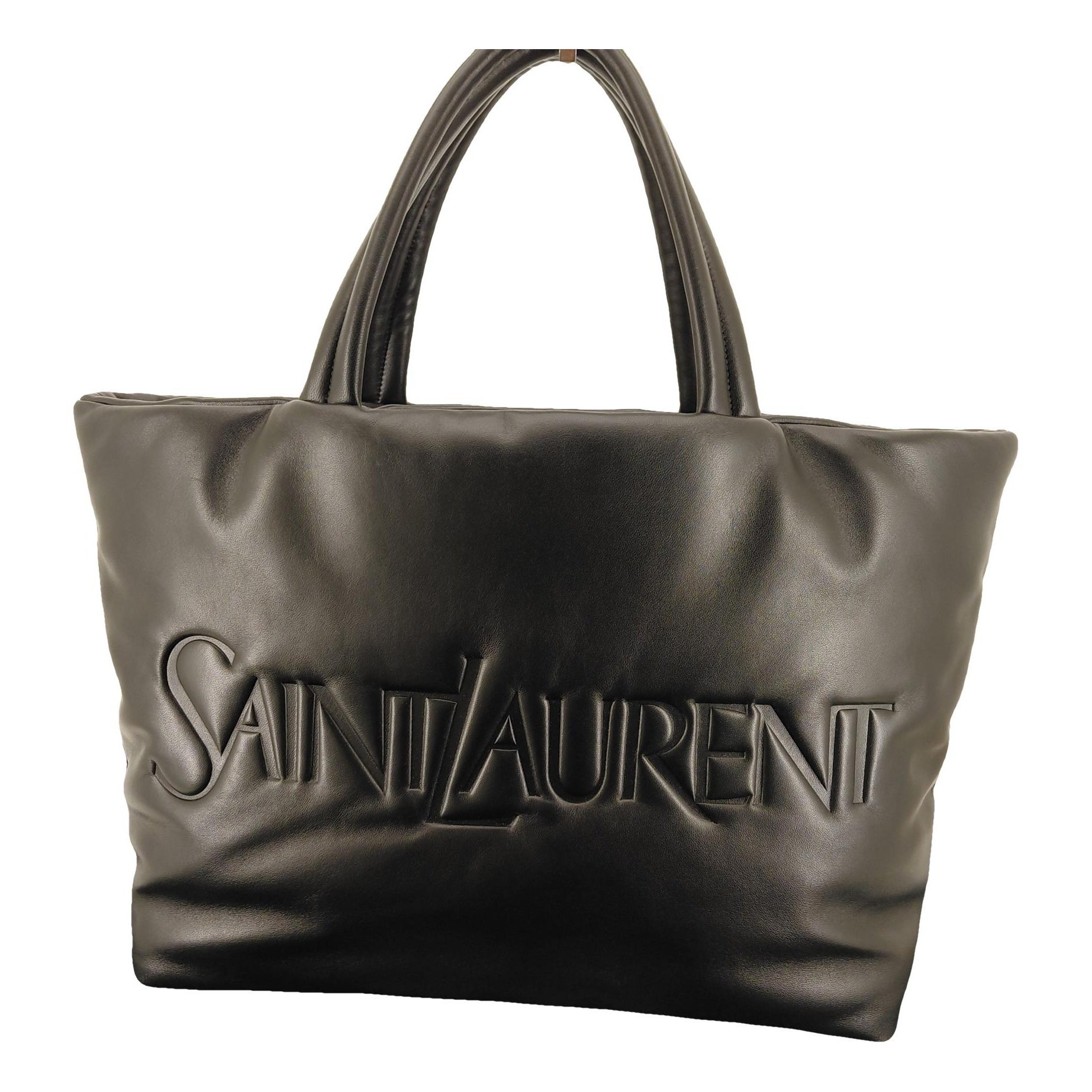 Leather tote