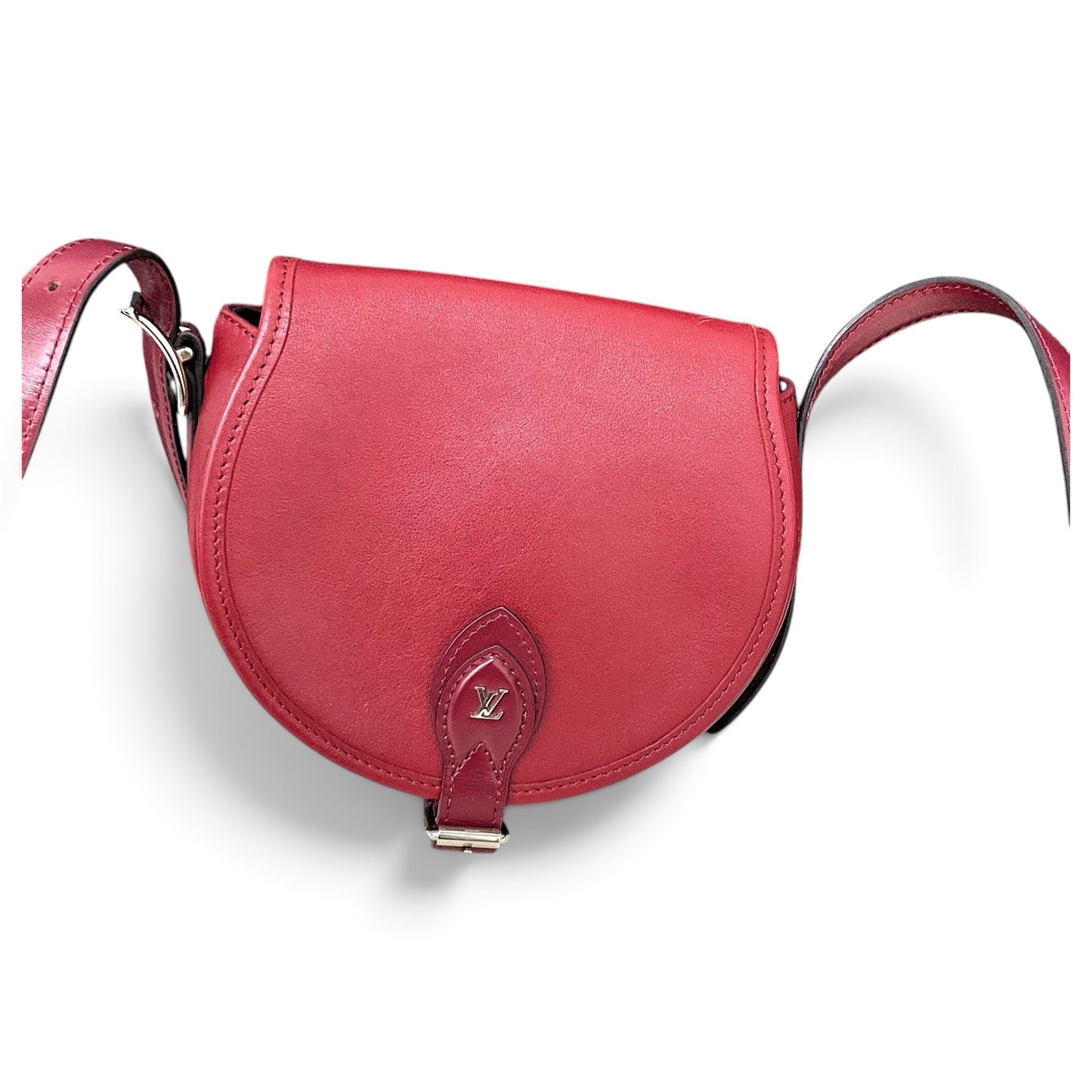 Tambourin leather handbag