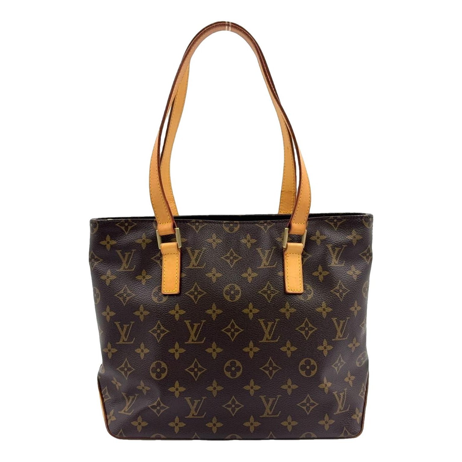 Piano leather tote