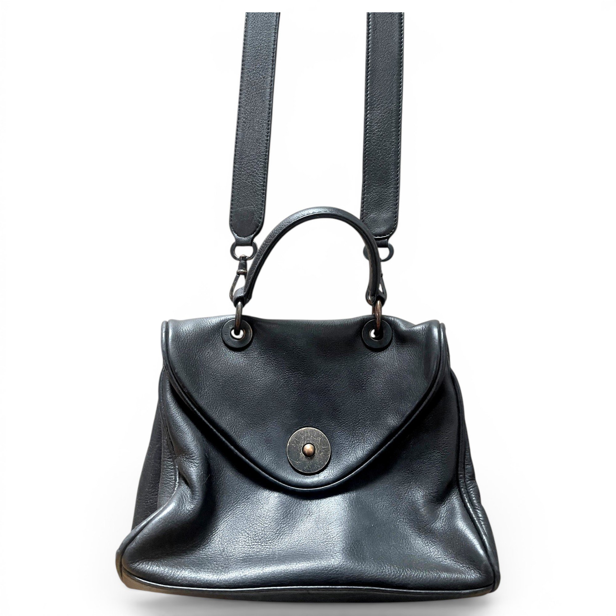Leather handbag