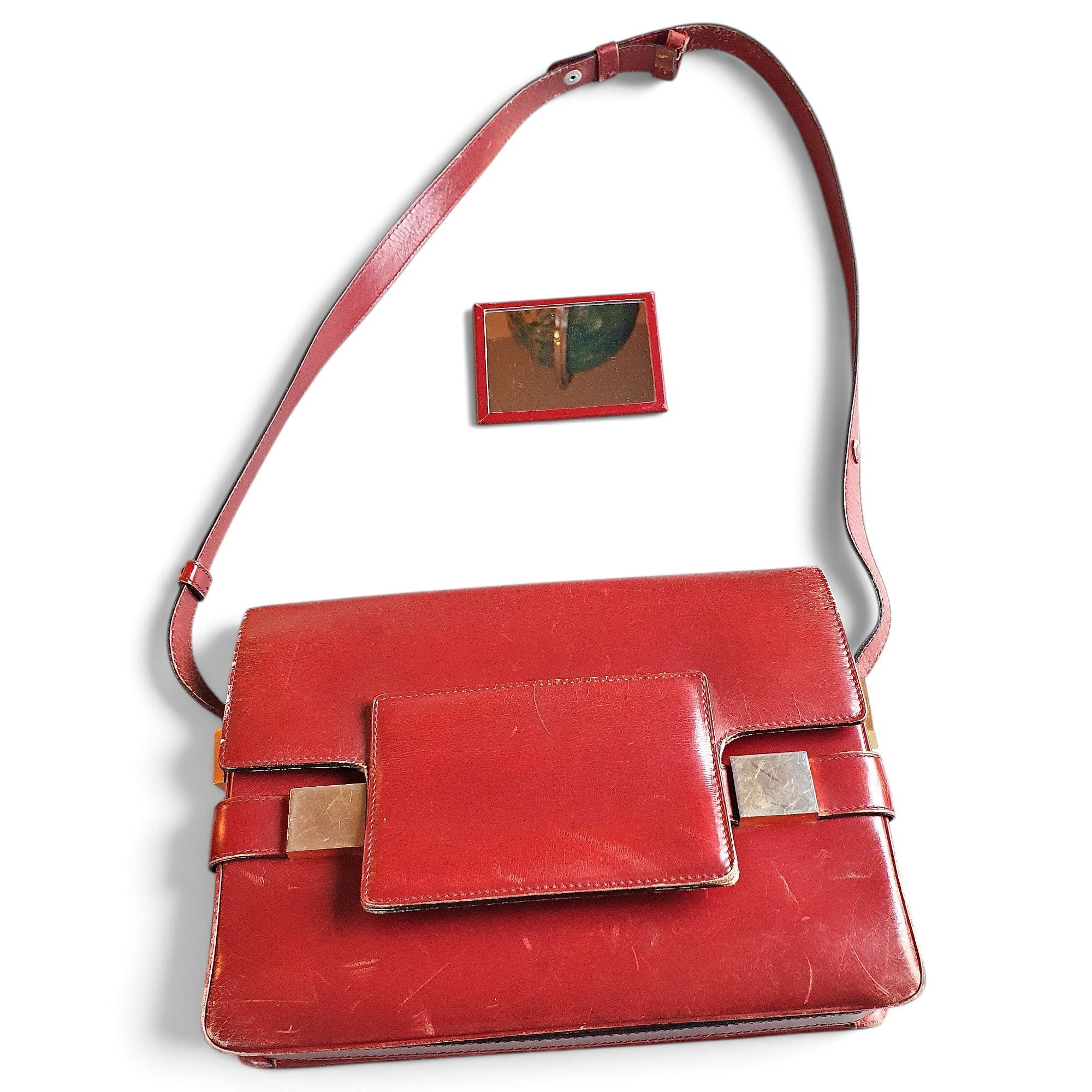Madame leather handbag
