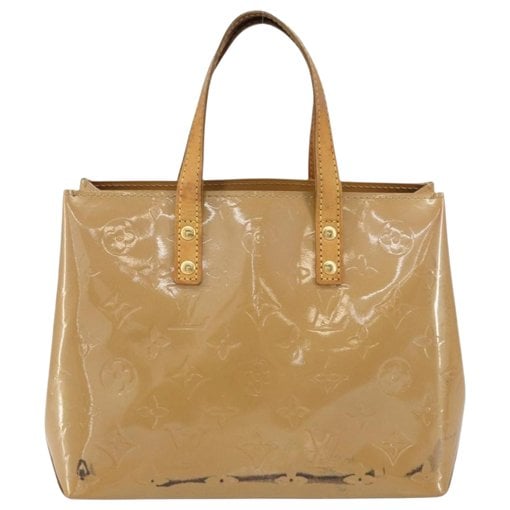 Reade patent leather handbag