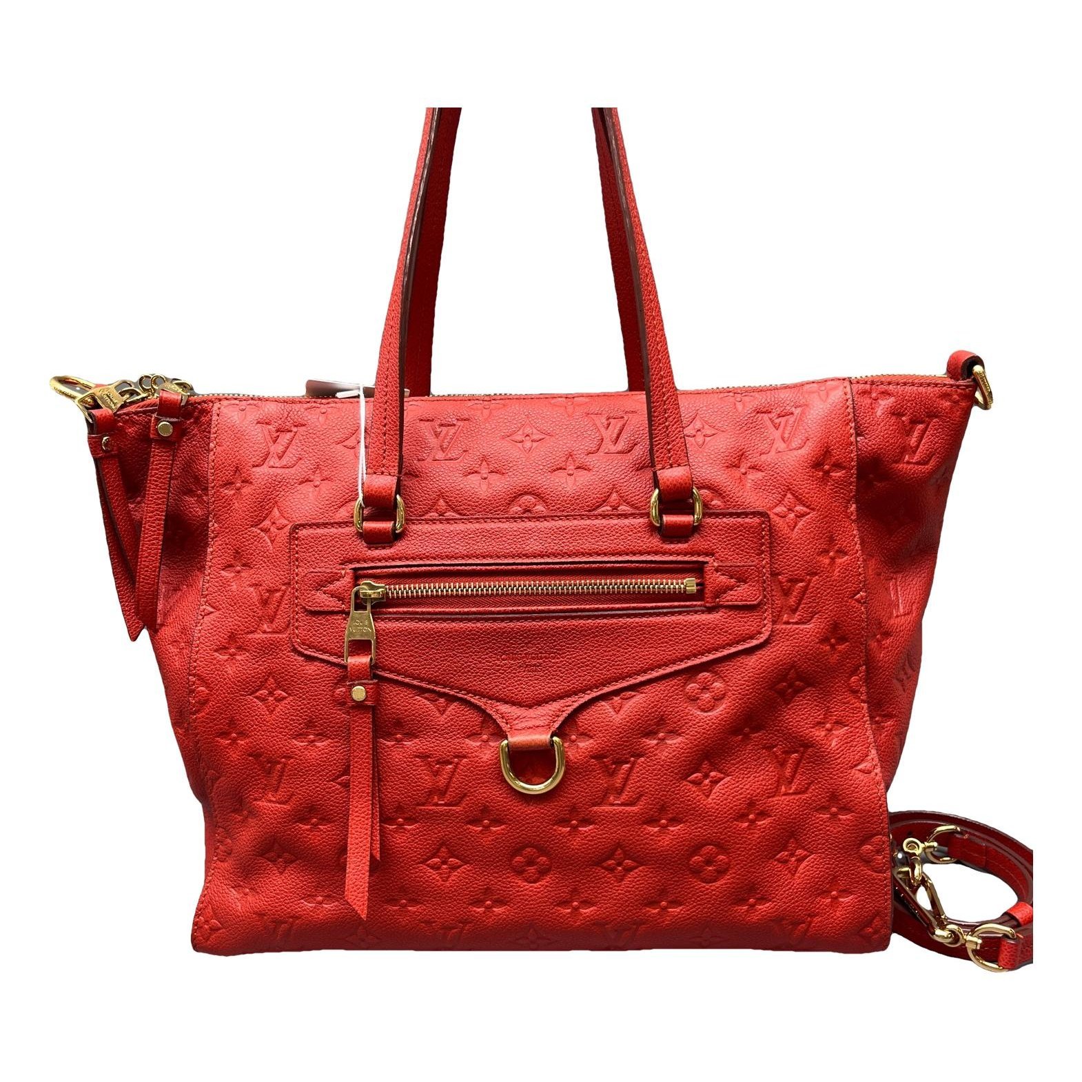Lumineuse leather handbag