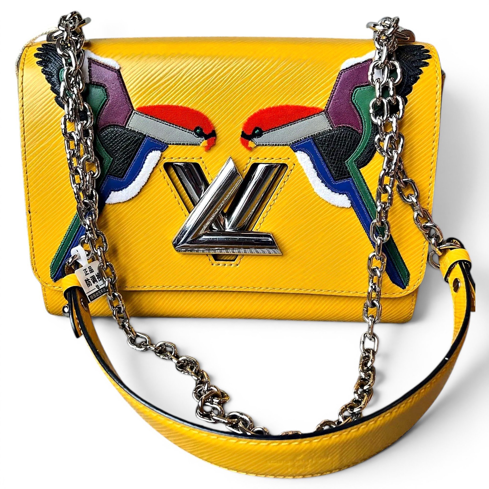 Twist Long Chain Wallet leather handbag