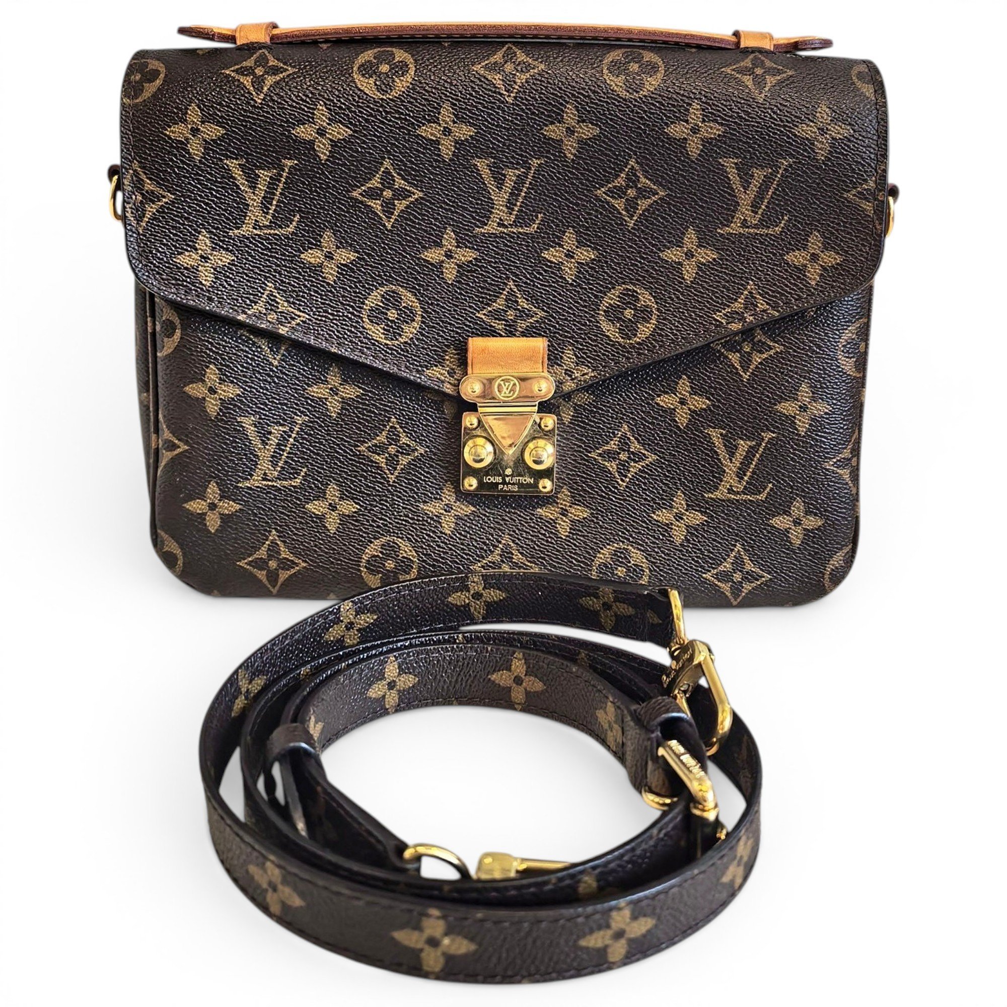 Leather handbag