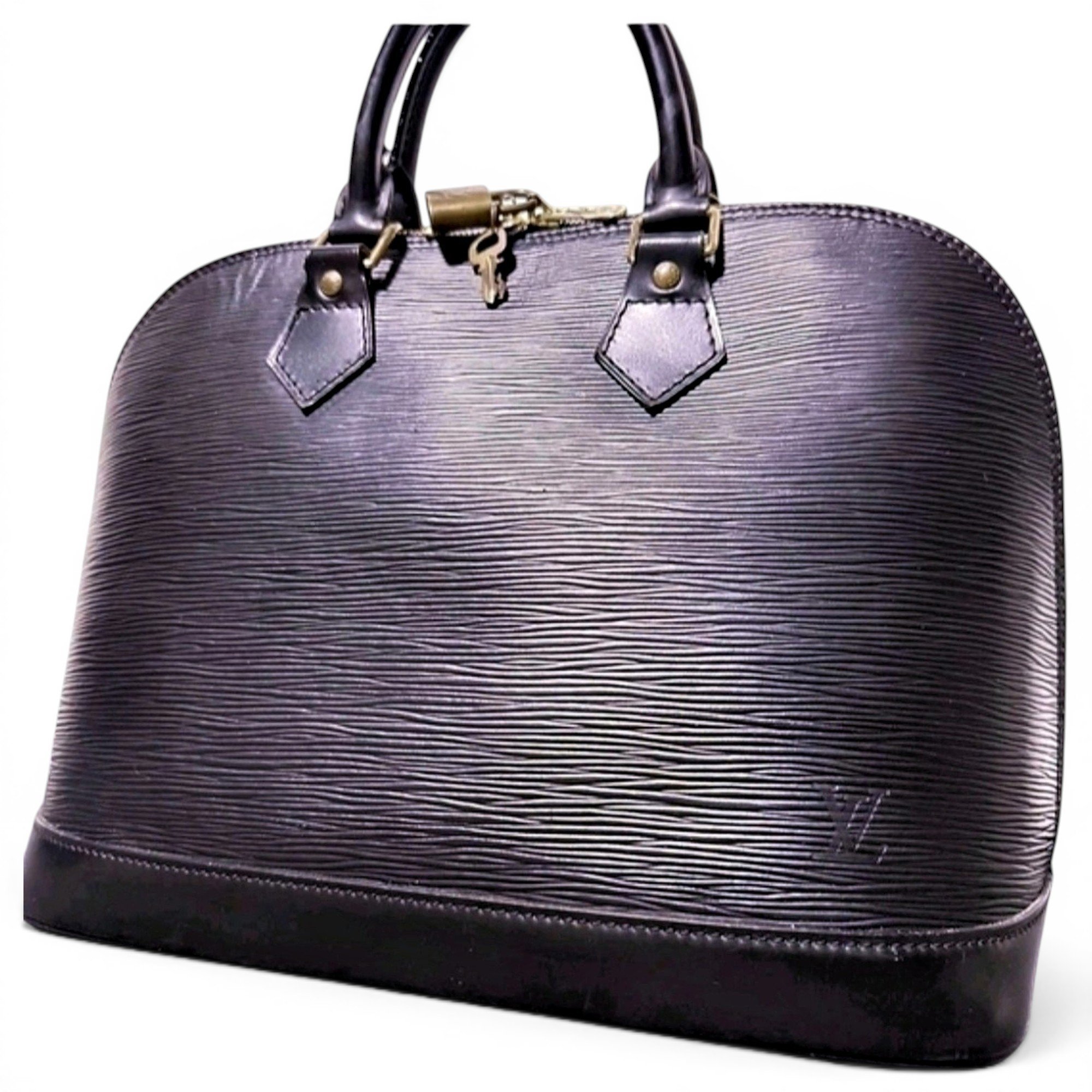Alma leather handbag
