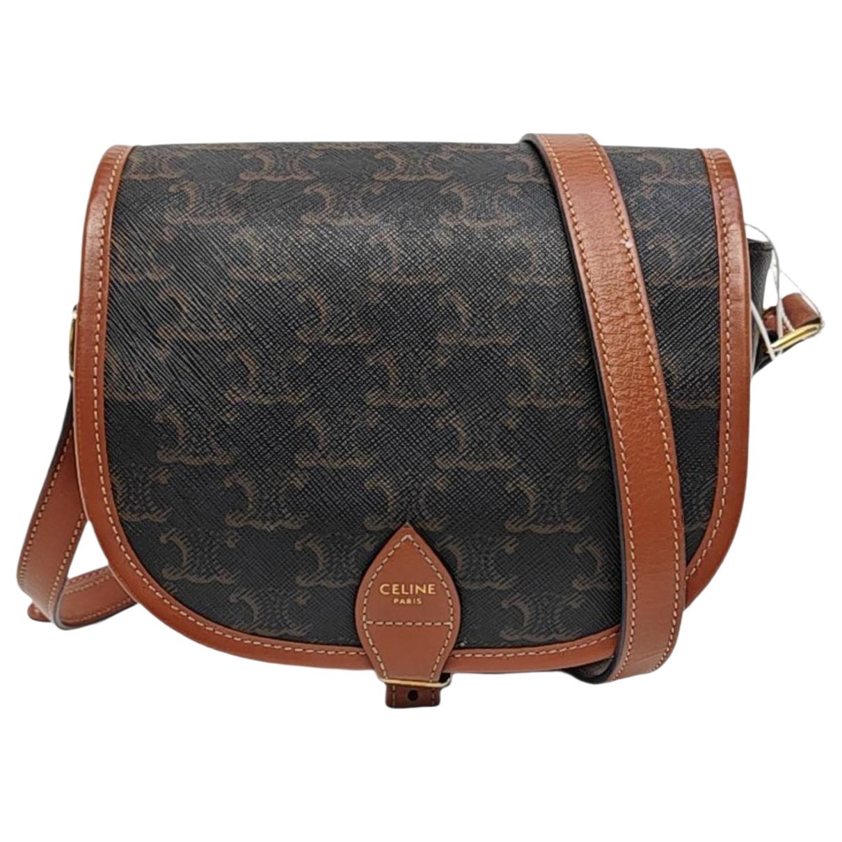 Folco leather crossbody bag