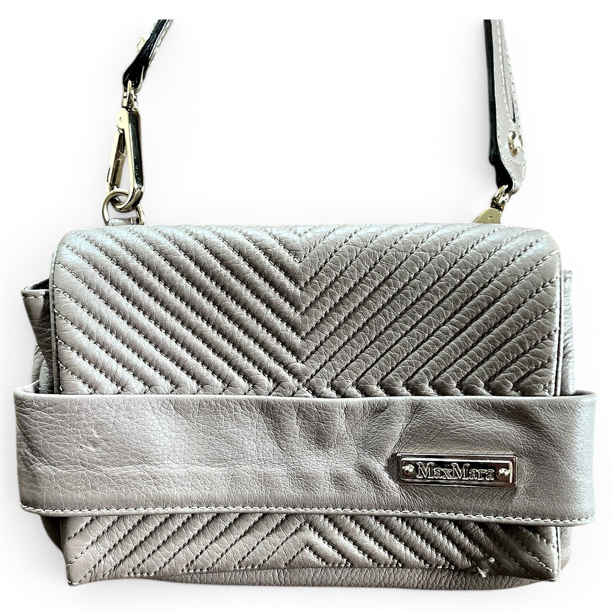 Leather handbag