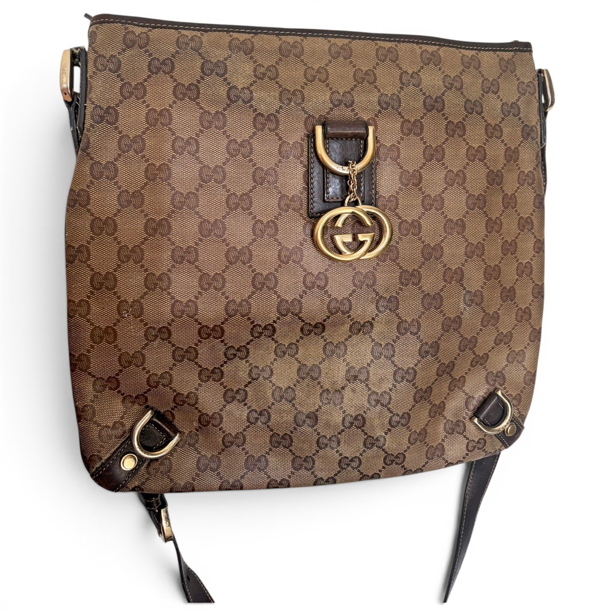 Leather crossbody bag