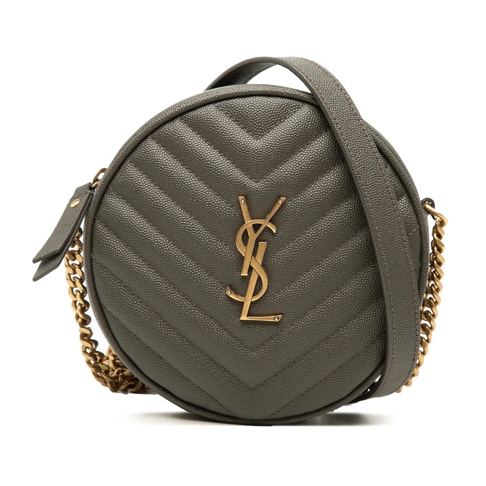 Vinyle leather bag