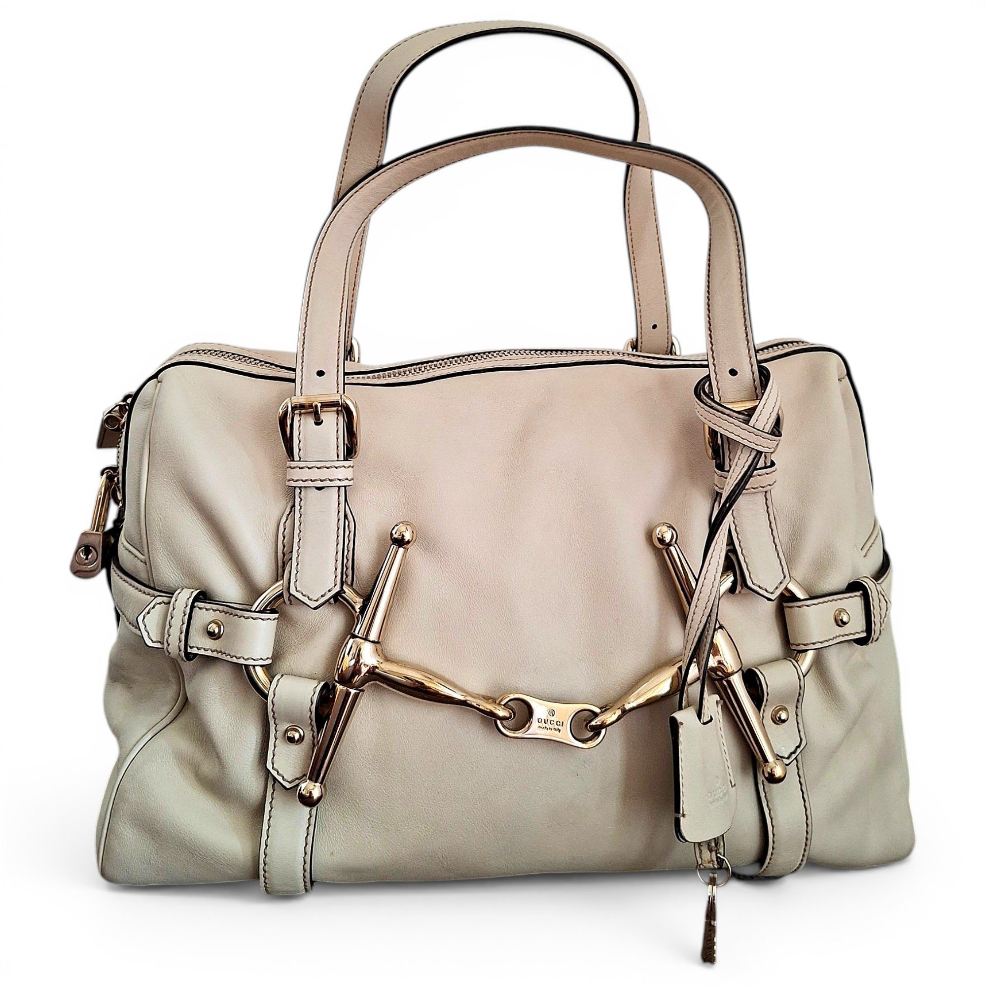 Leather handbag