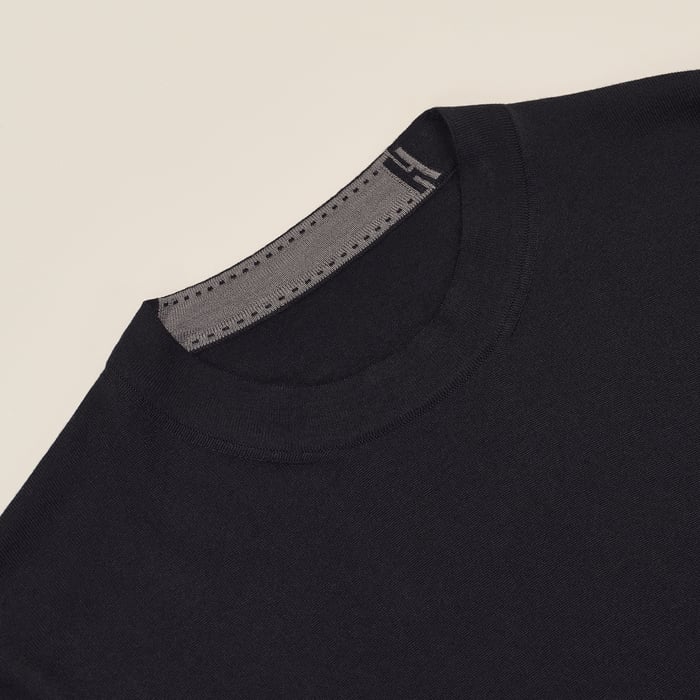 Noir "Detail H" Crewneck Sweater