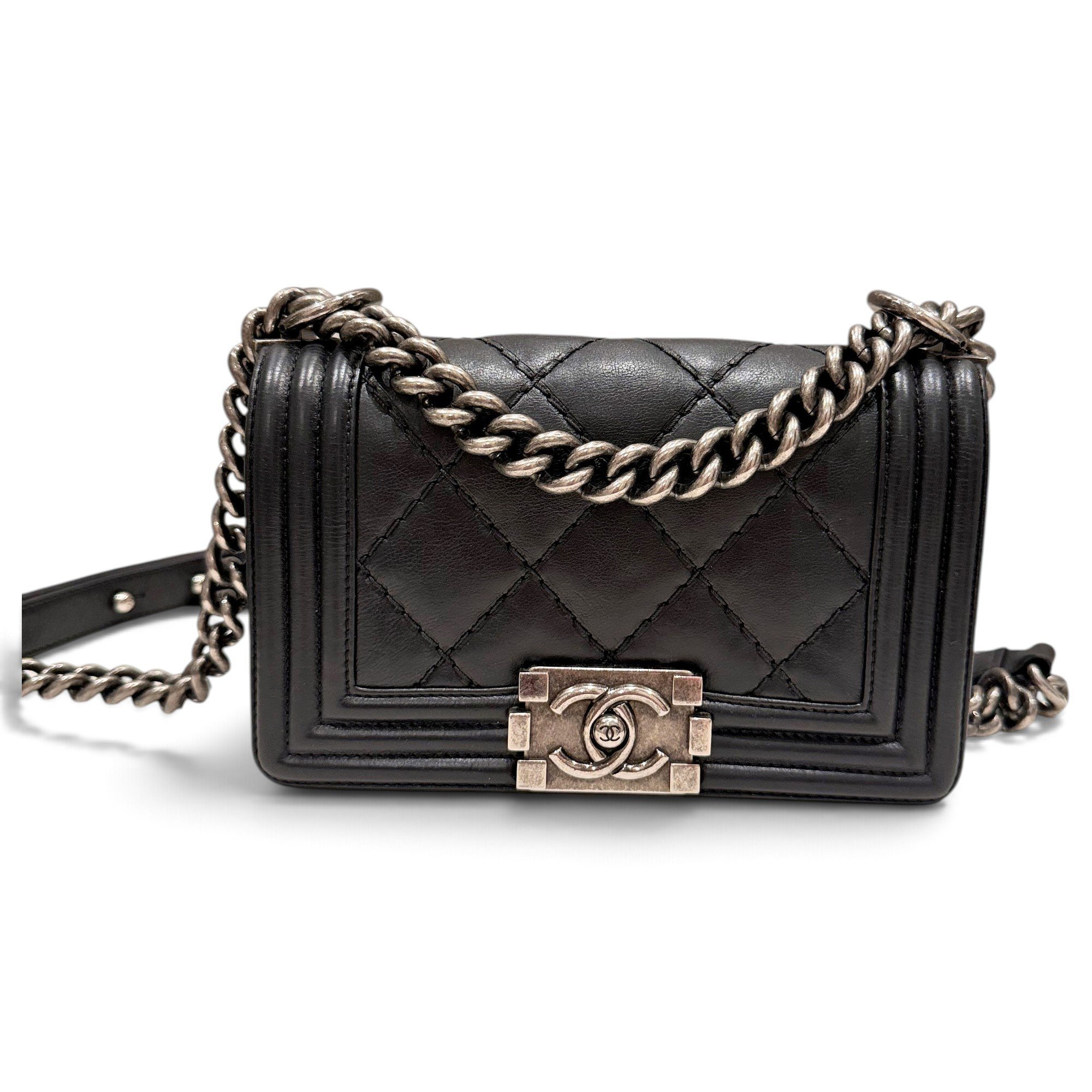Boy leather handbag