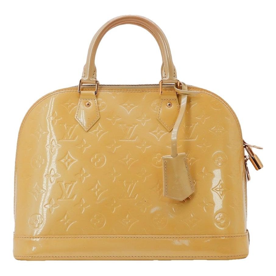 Alma patent leather handbag