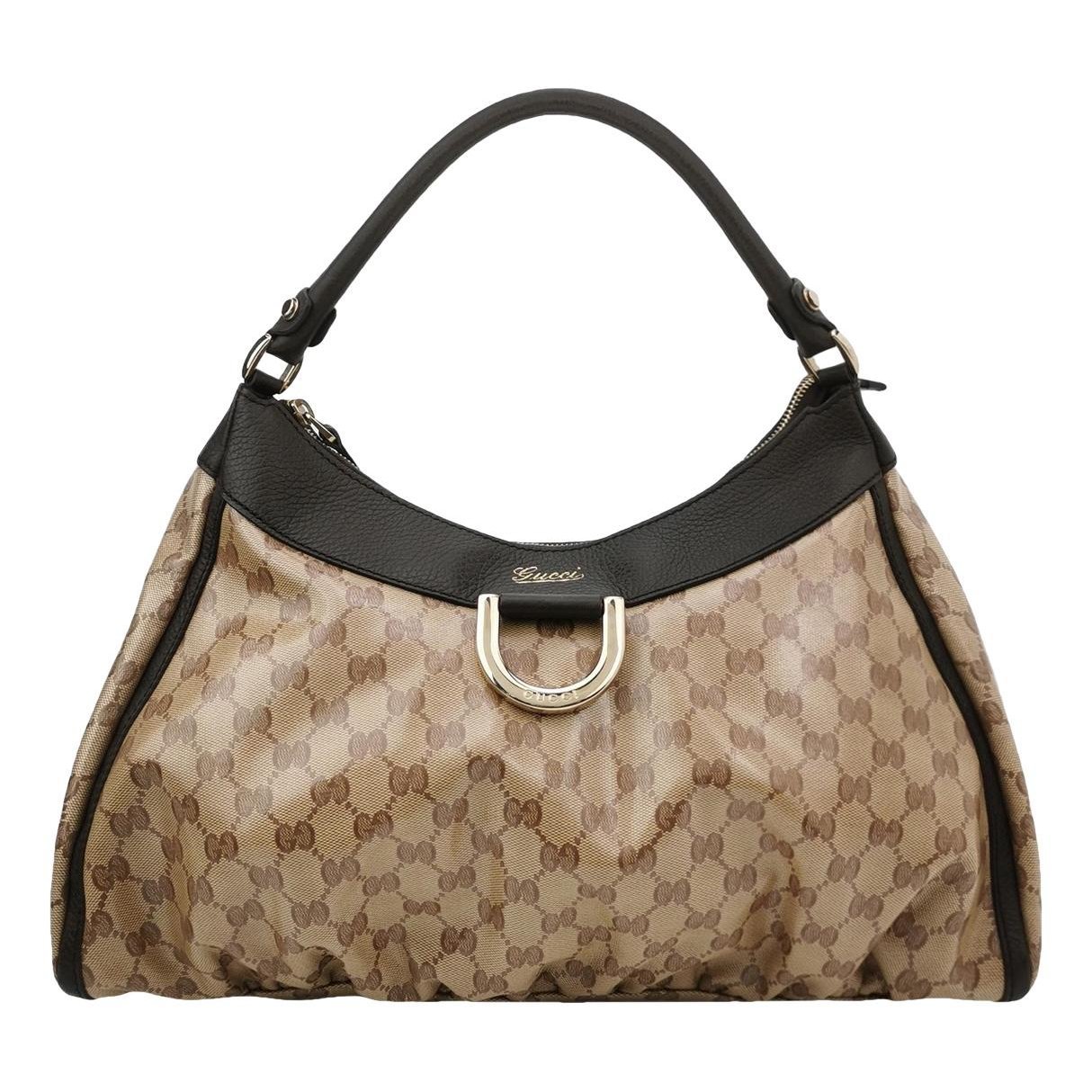 D-Ring leather handbag
