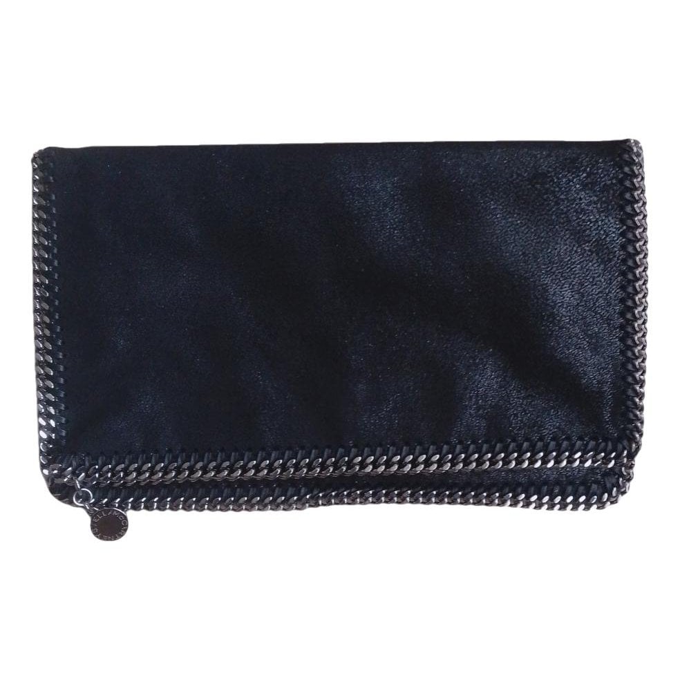 Falabella vegan leather clutch bag