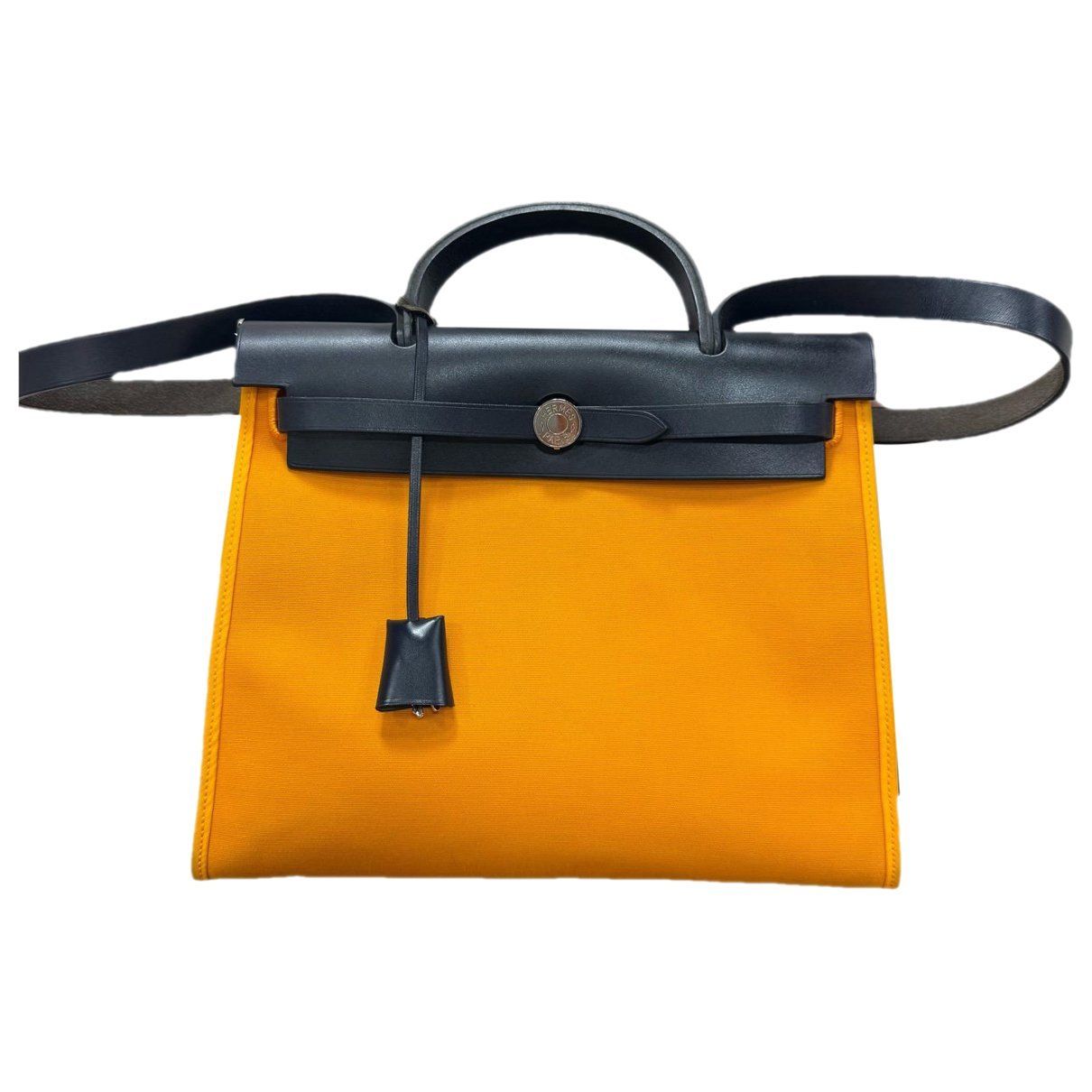Hermes Herbag cloth handbag