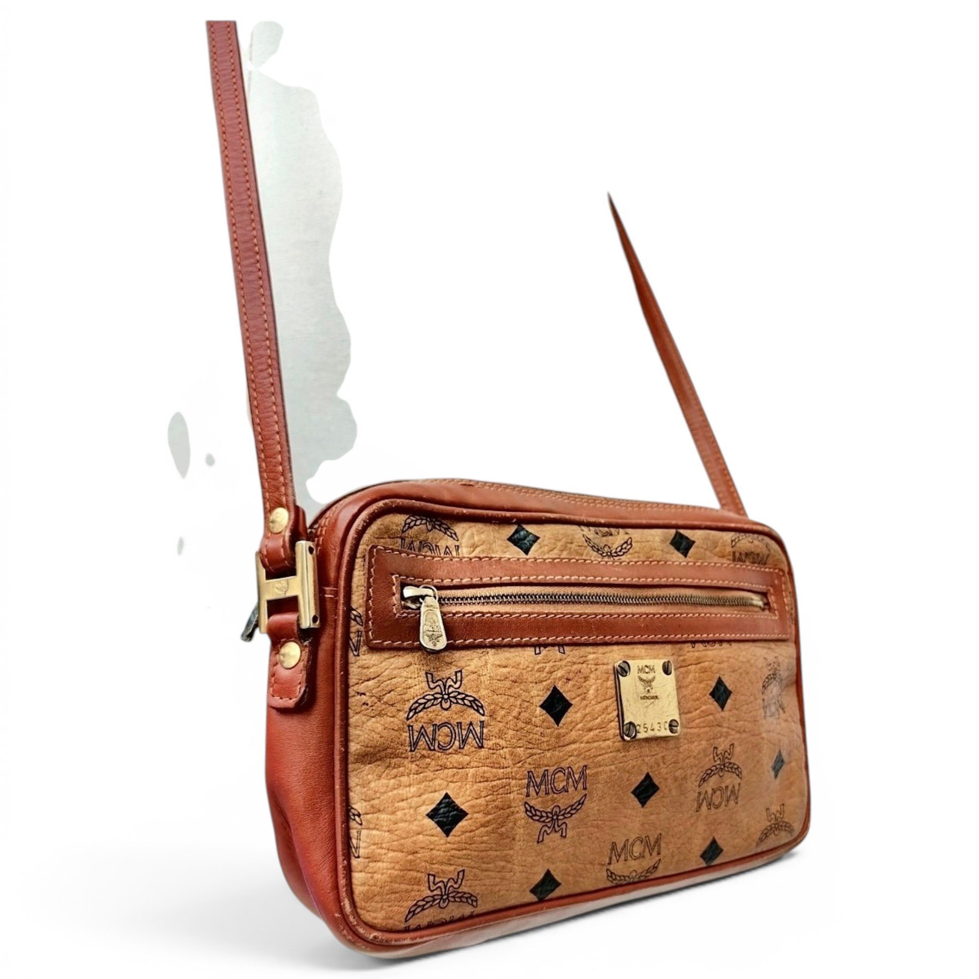 Leather crossbody bag