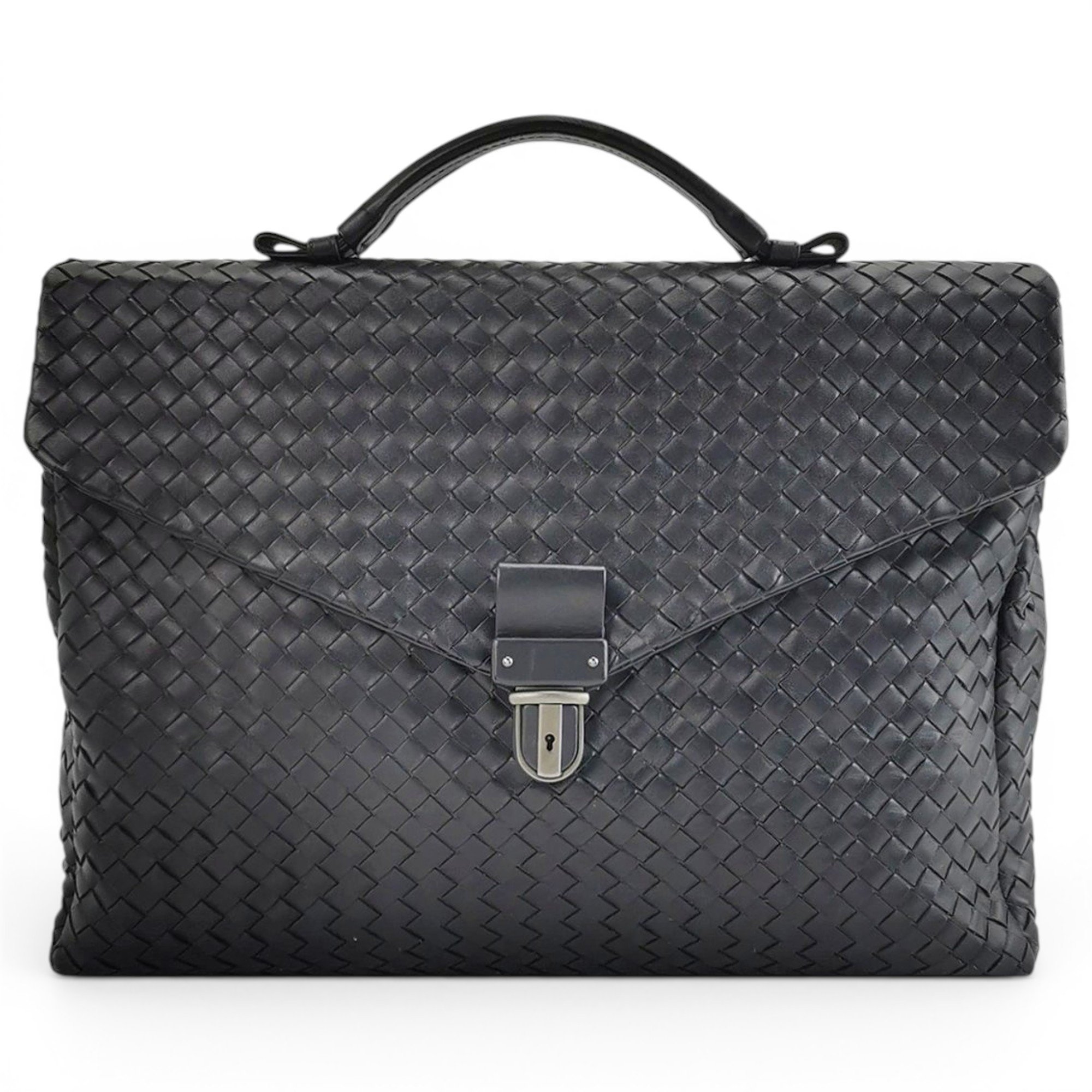 Leather tote