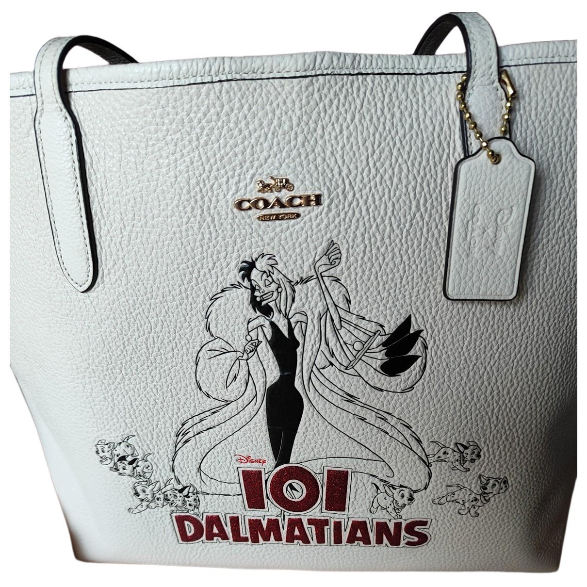 Coach CITY ZIP TOTE leather tote