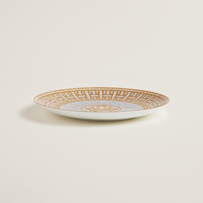 썽 꼴로리 Mosaique Au 24 Gold 디저트 플레이트