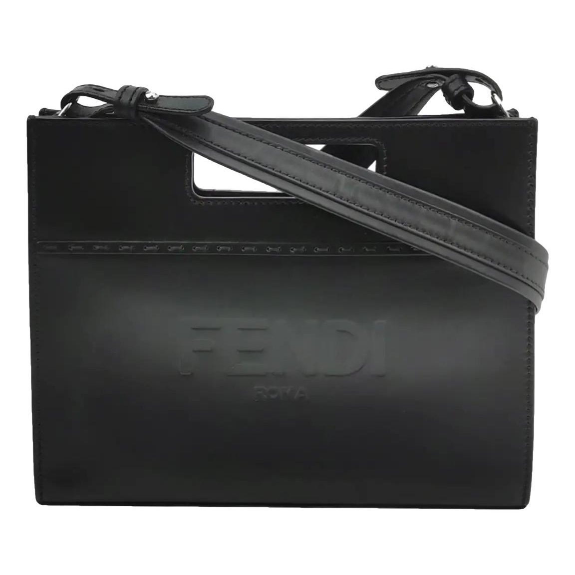 Leather crossbody bag