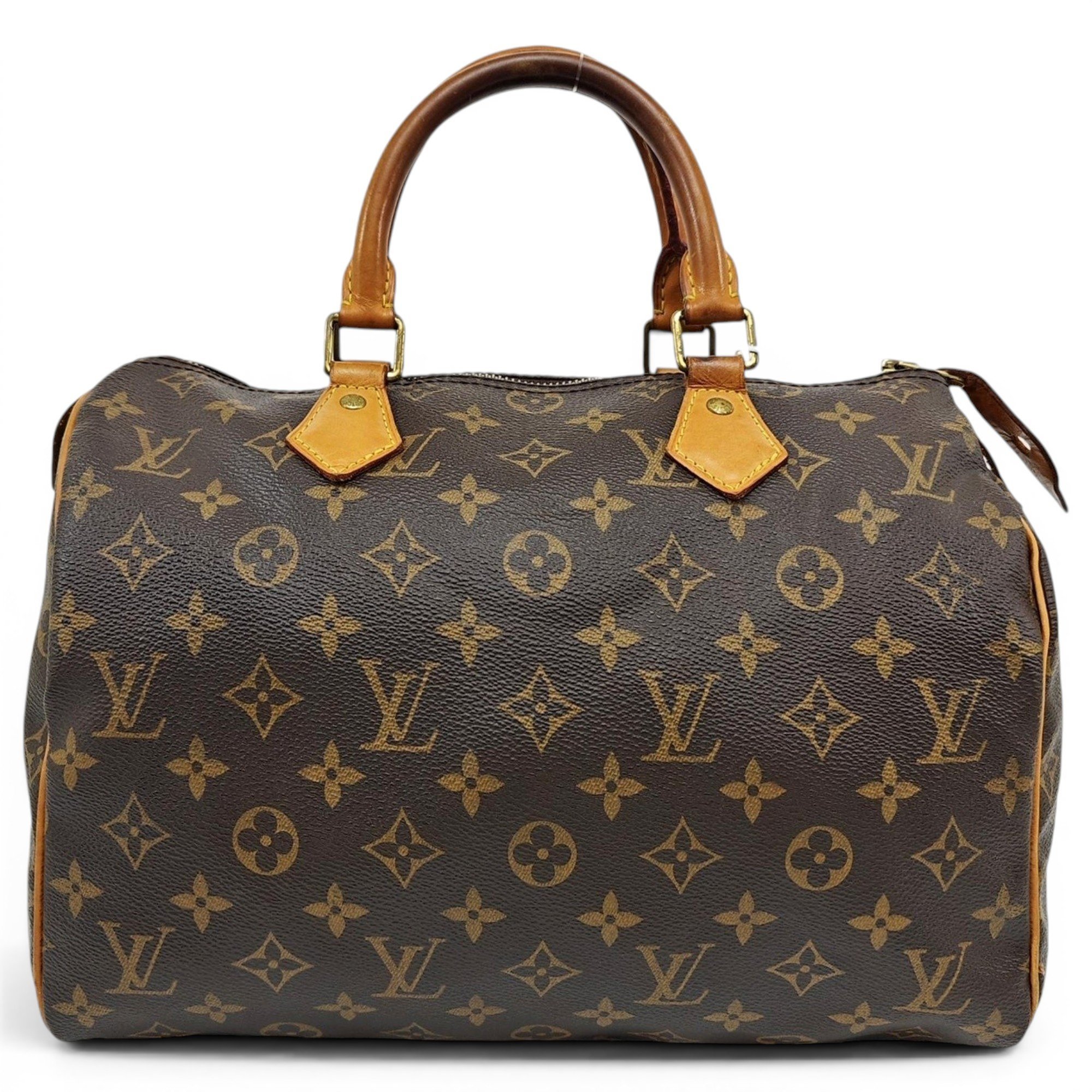 Nano Speedy / Mini HL leather handbag
